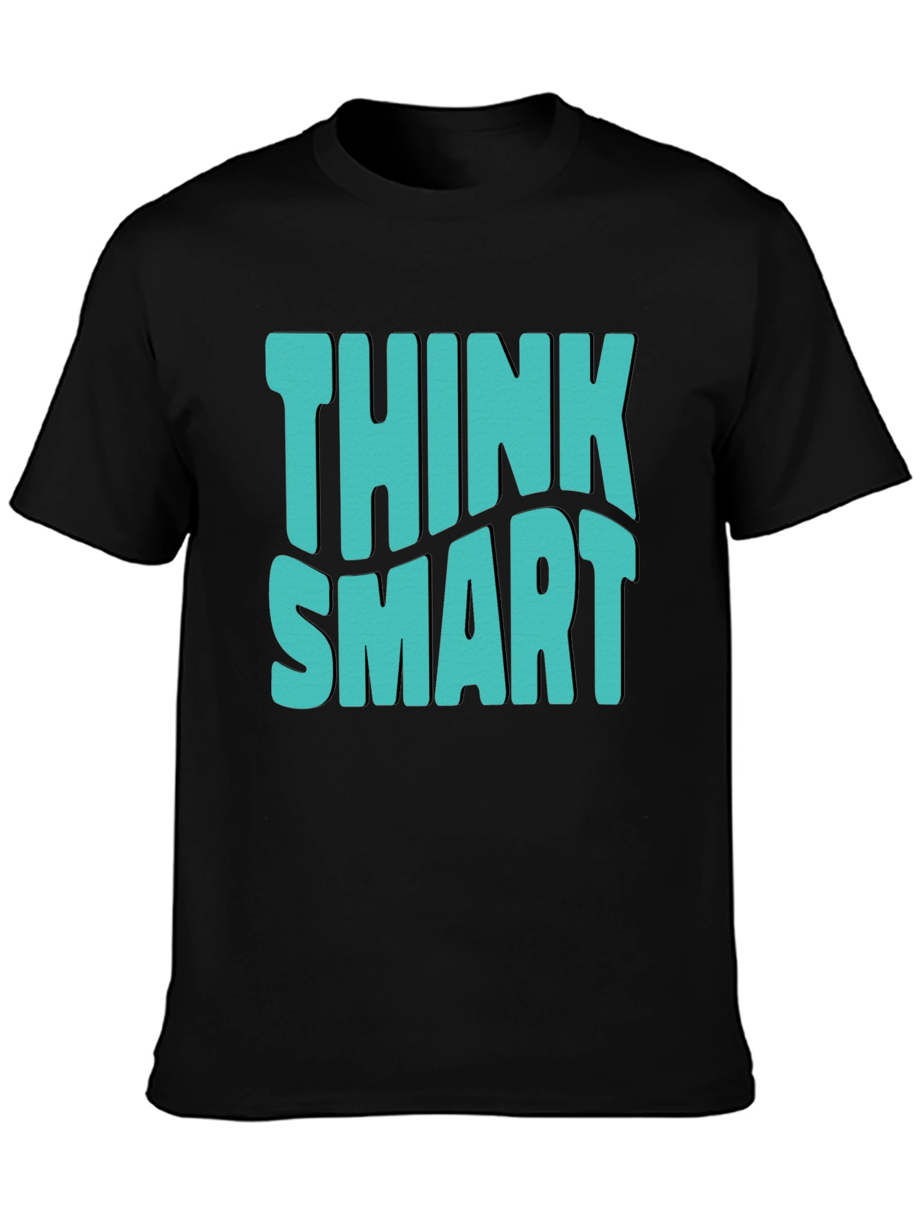 Think Smart Graphic Tee - Mens Casual T-Shirt