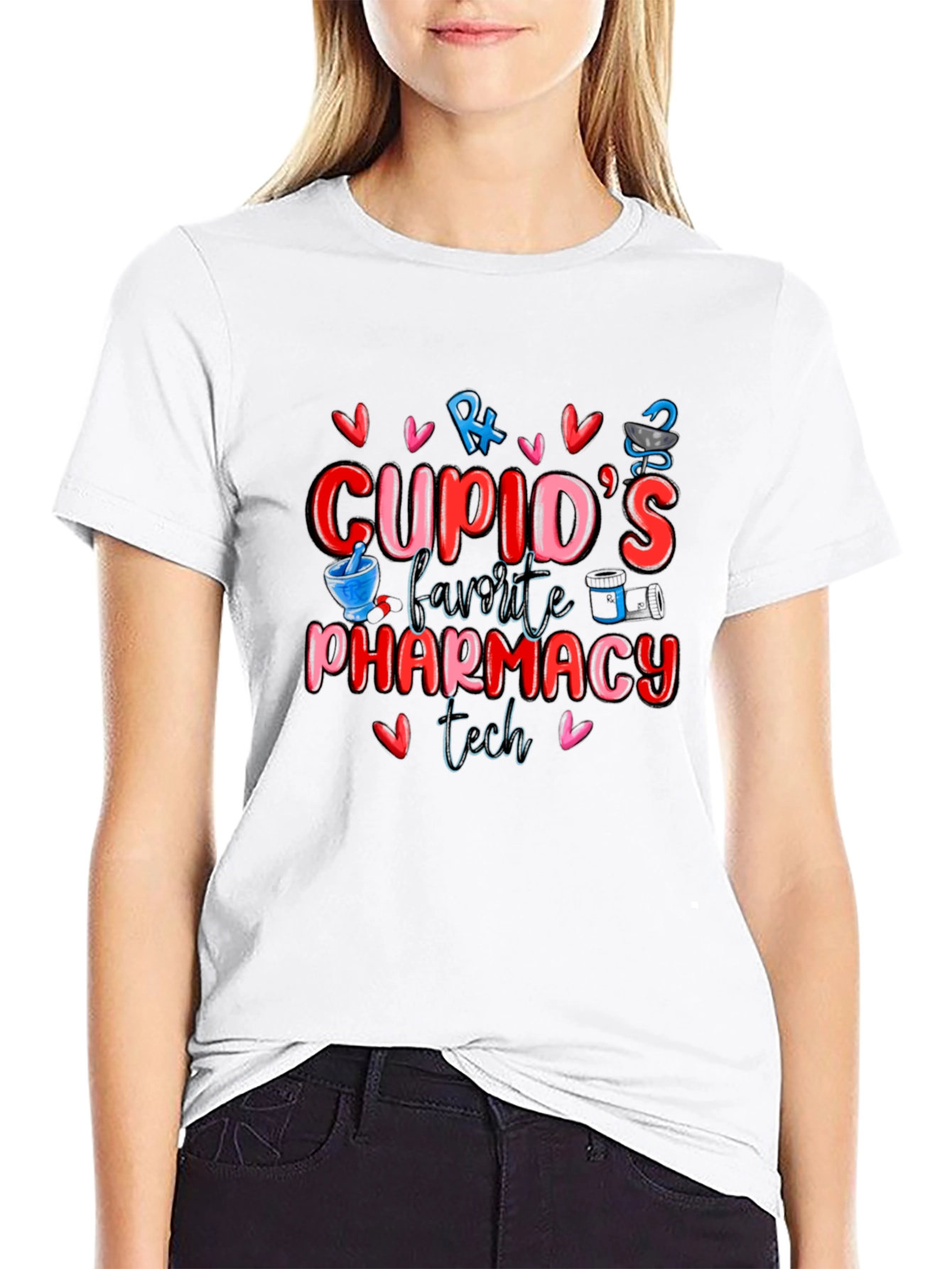 Cupids Favorite Pharmacy Tech T-Shirt
