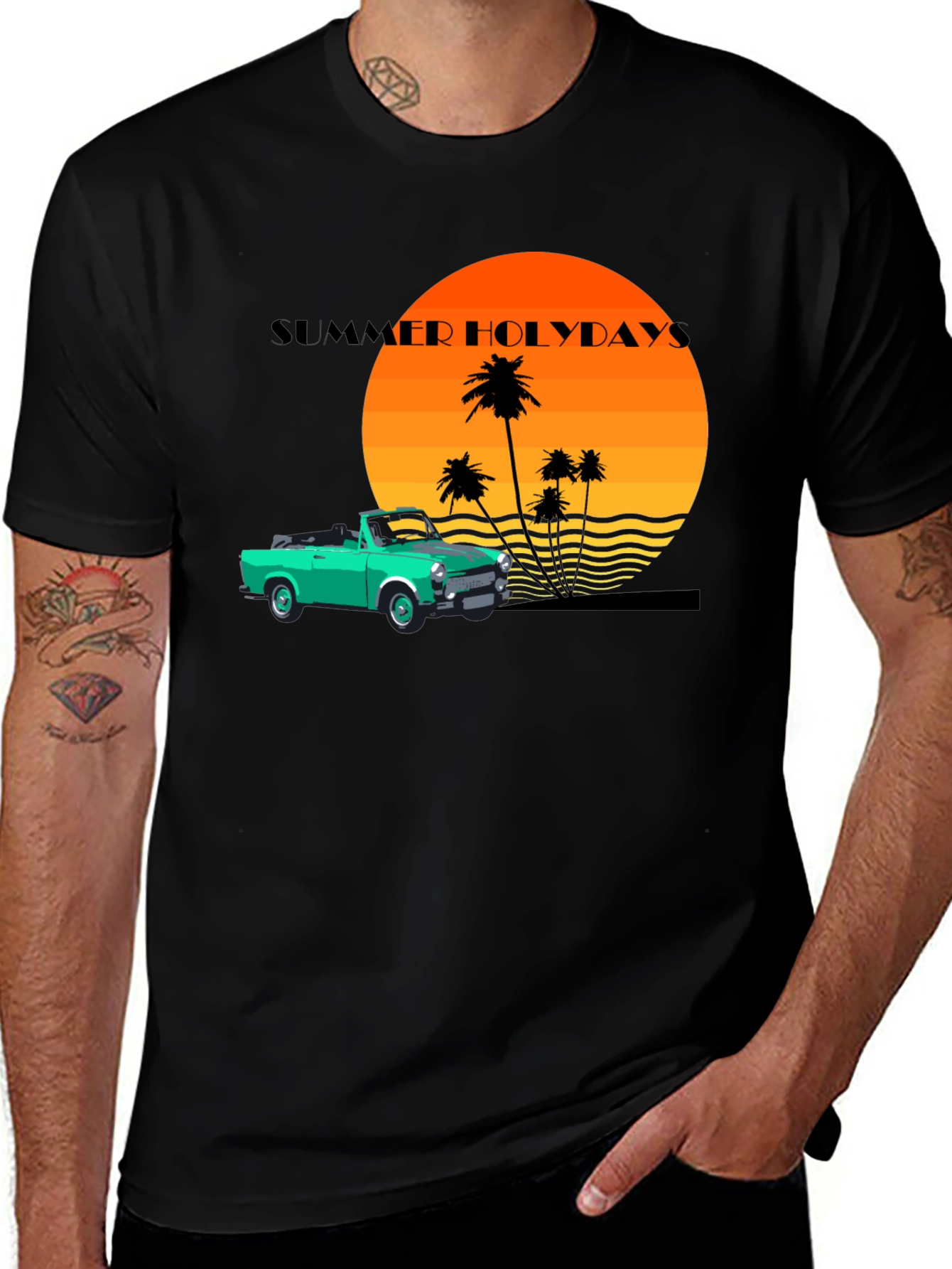 Summer Holidays Graphic Tee
