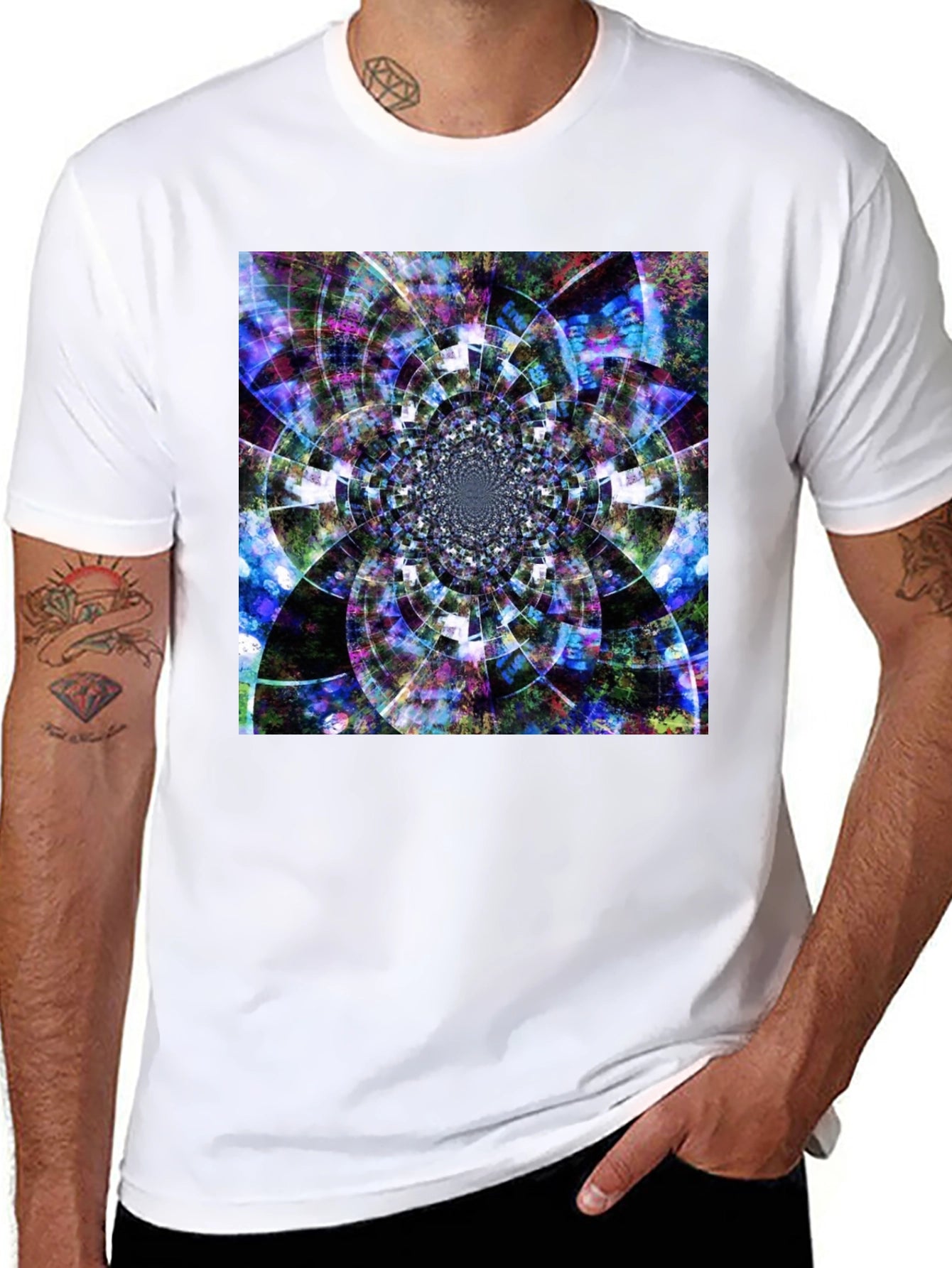 Geometric Fractal T-Shirt