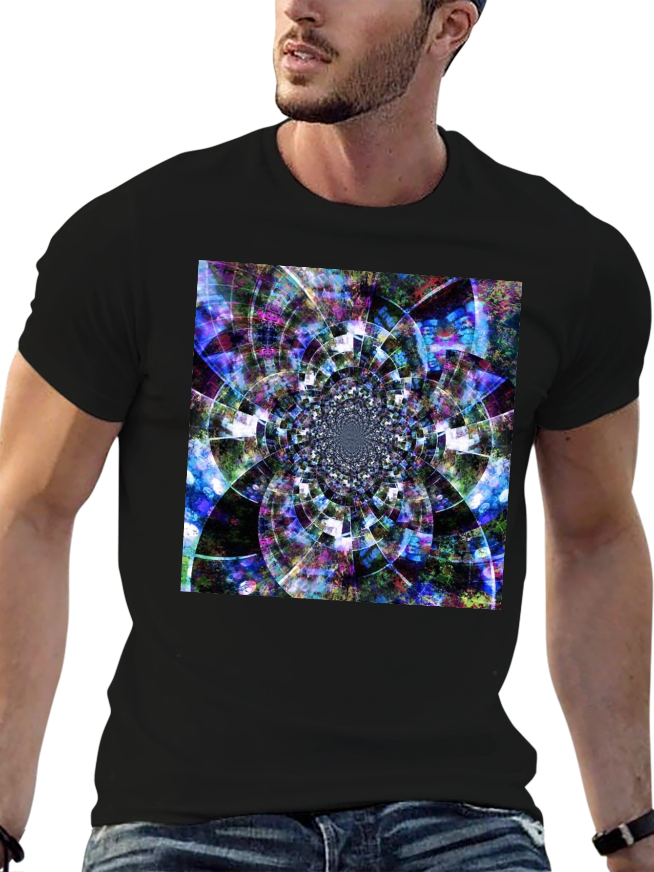 Geometric Fractal T-Shirt