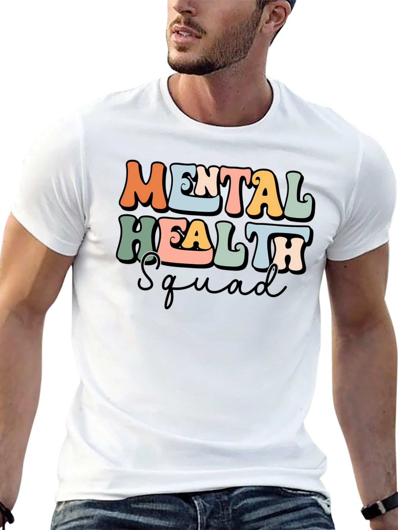 Mental Health Squad Tee - Black