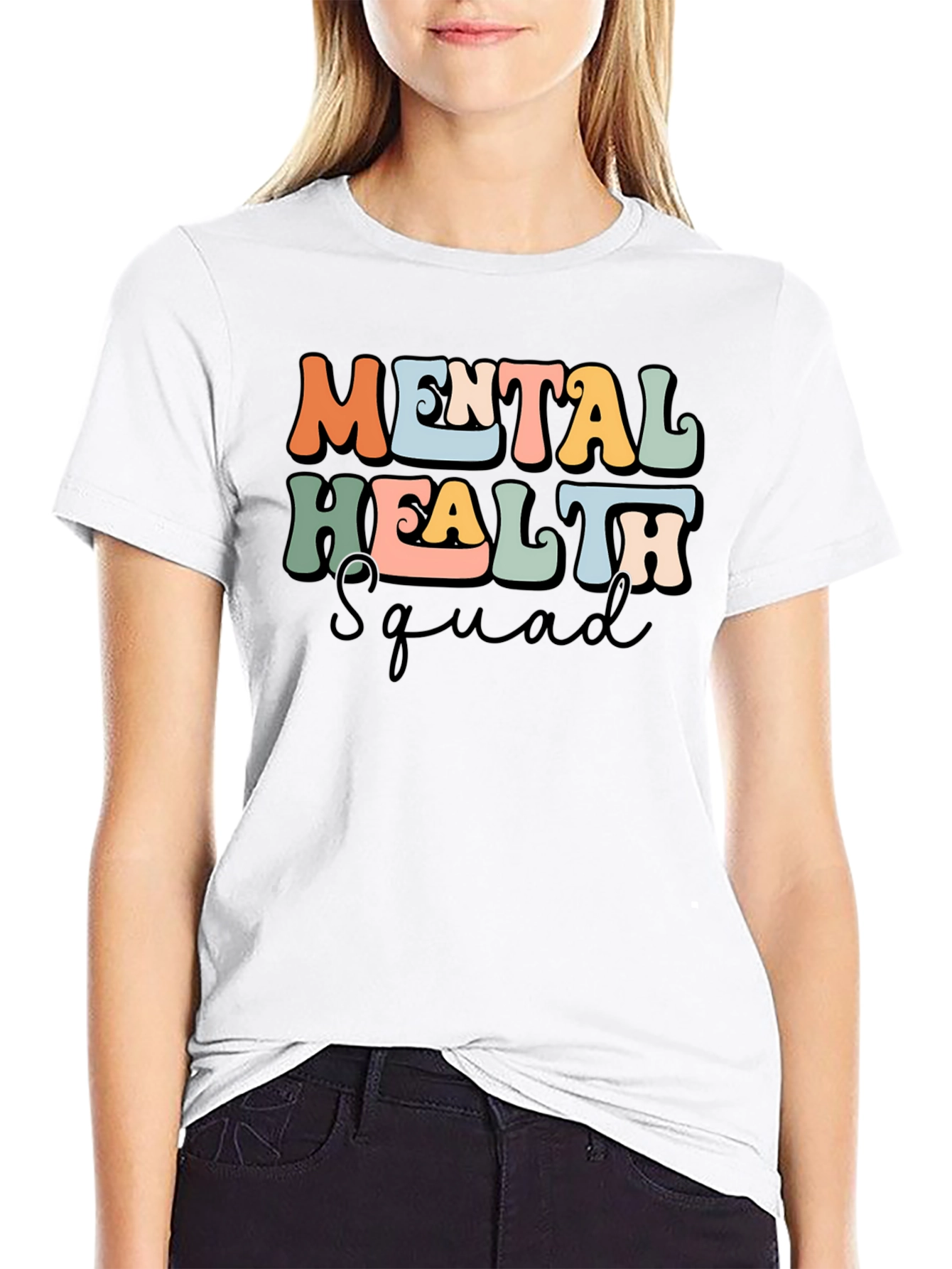 Mental Health Squad Tee - Black