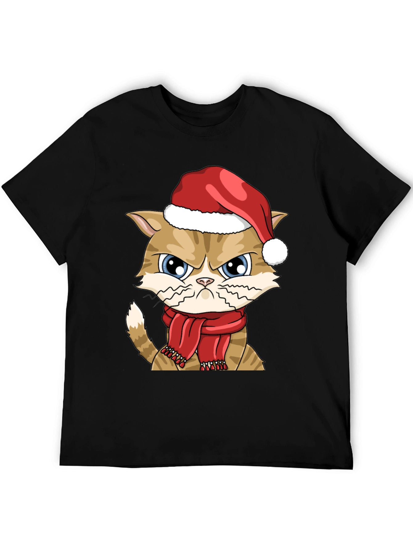 Grumpy Christmas Cat T-Shirt