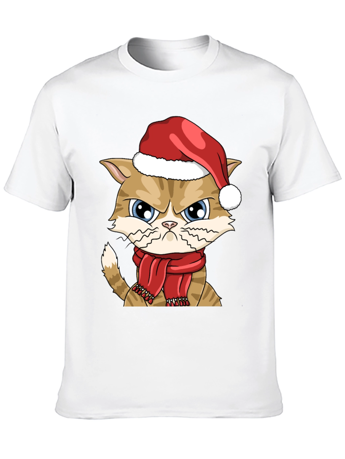 Grumpy Christmas Cat T-Shirt