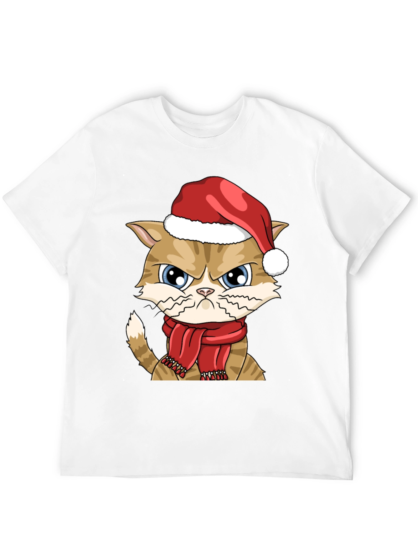 Grumpy Christmas Cat T-Shirt