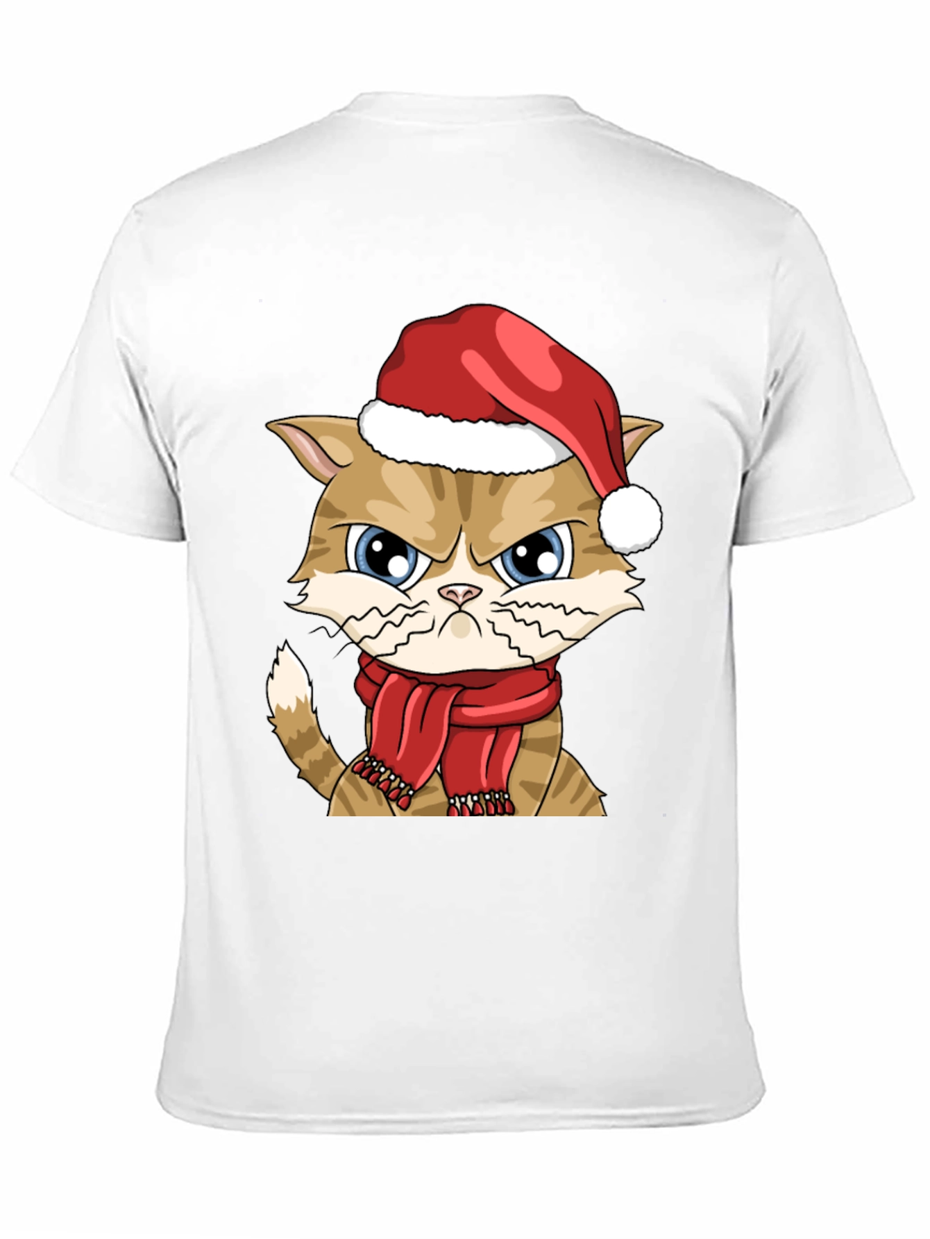 Grumpy Christmas Cat T-Shirt