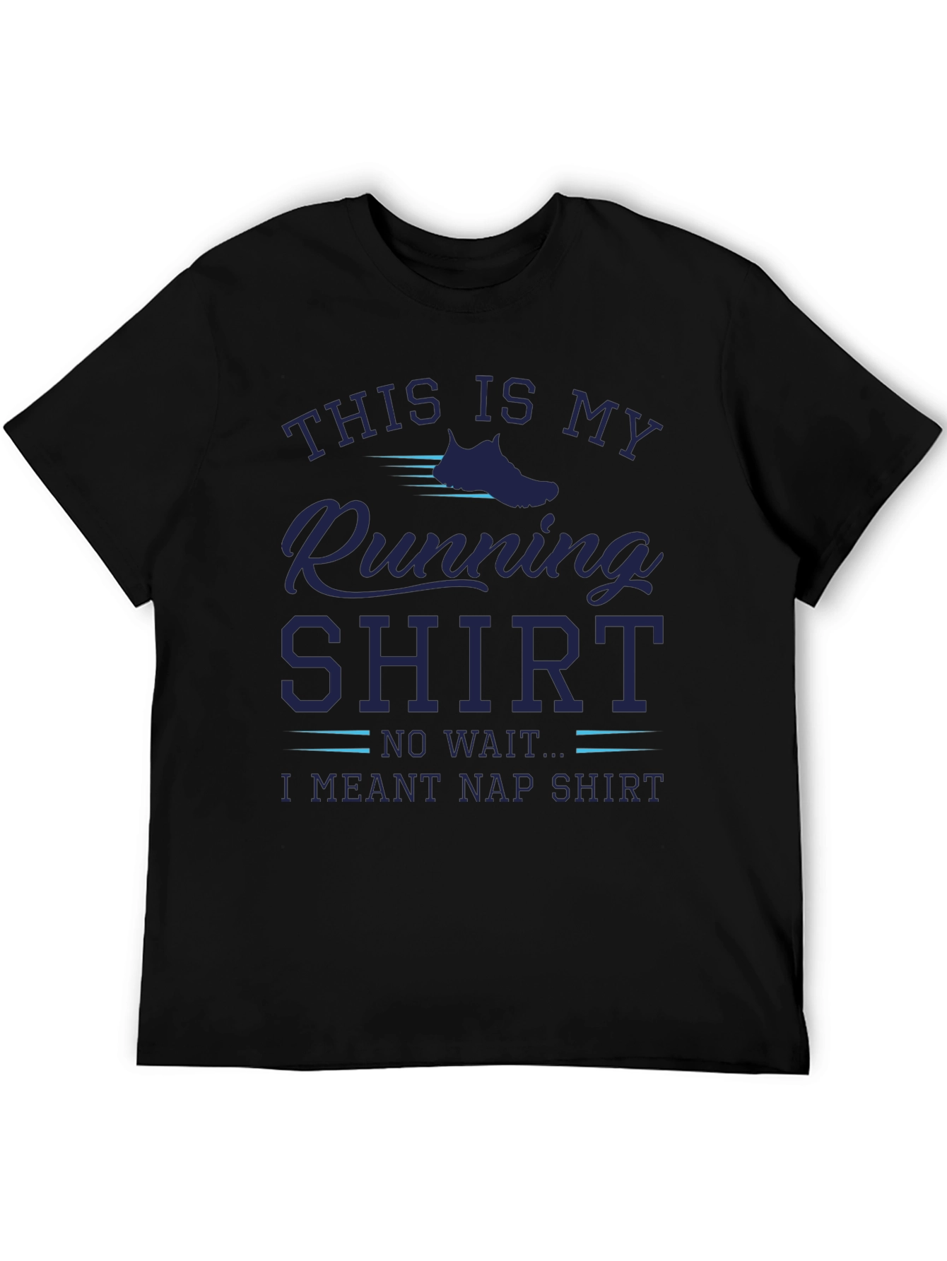 Funny Running Nap Shirt - Mens Graphic Tee