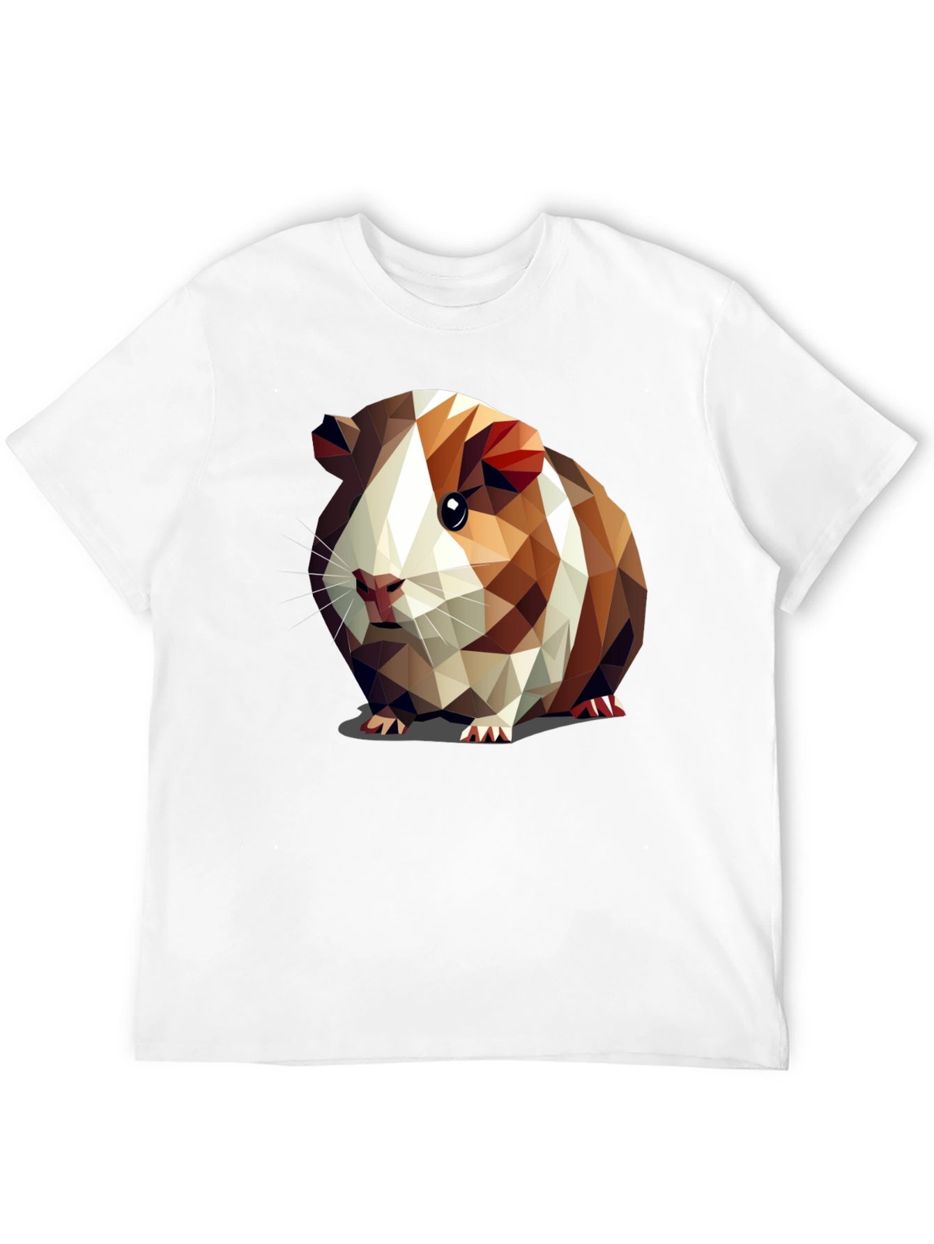 Guinea Pig Geometric Art T-Shirt
