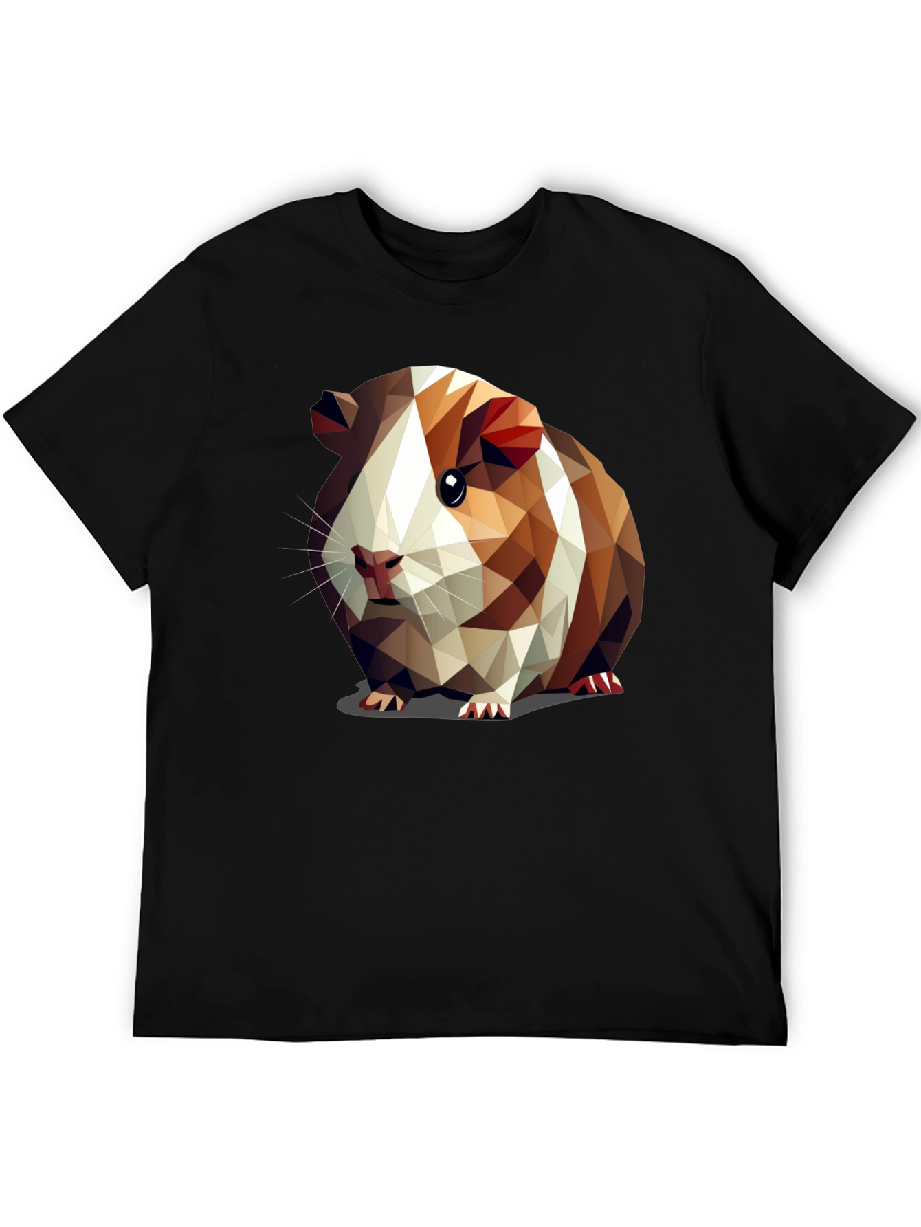 Guinea Pig Geometric Art T-Shirt