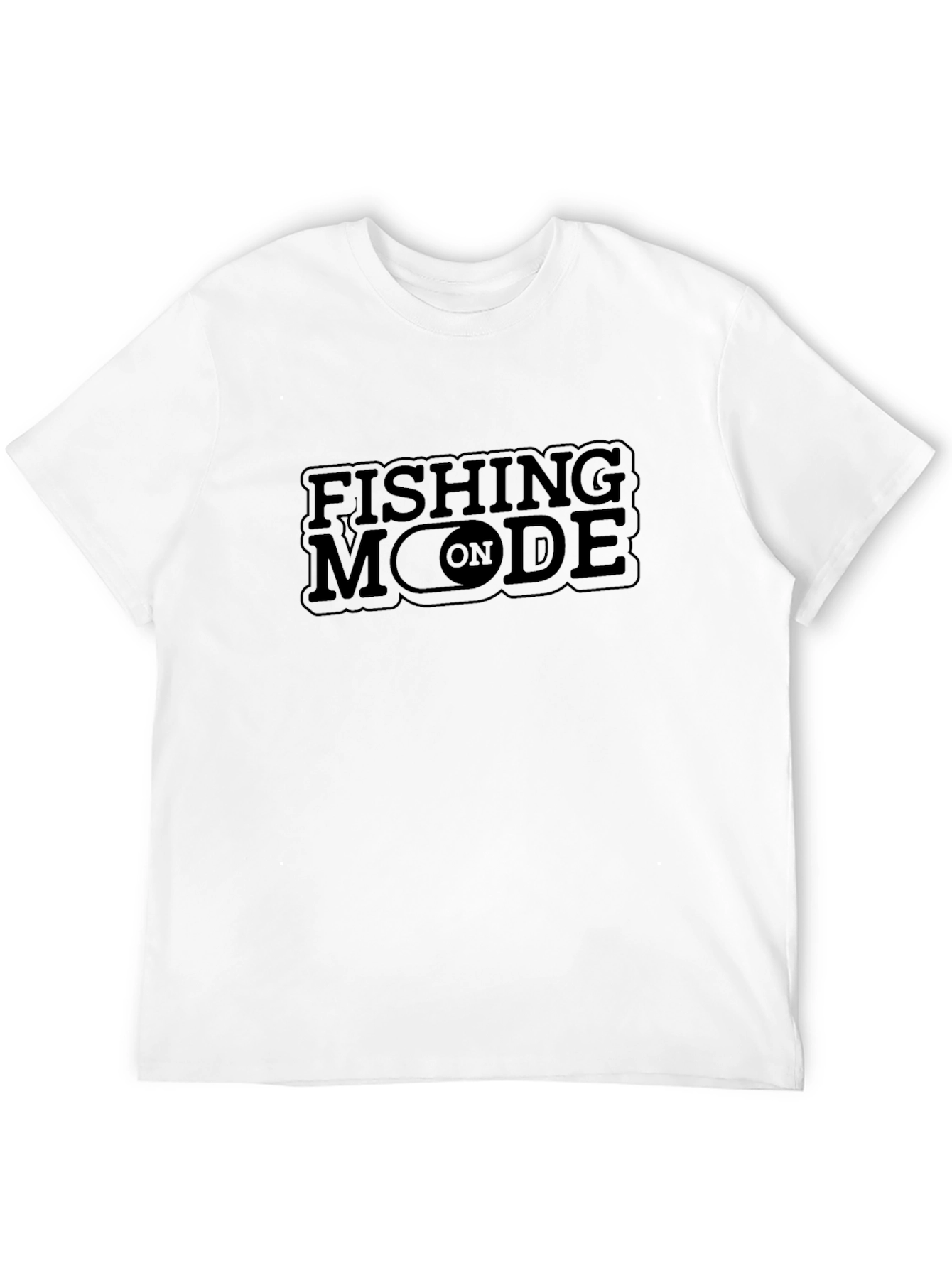 Fishing Mode On T-Shirt