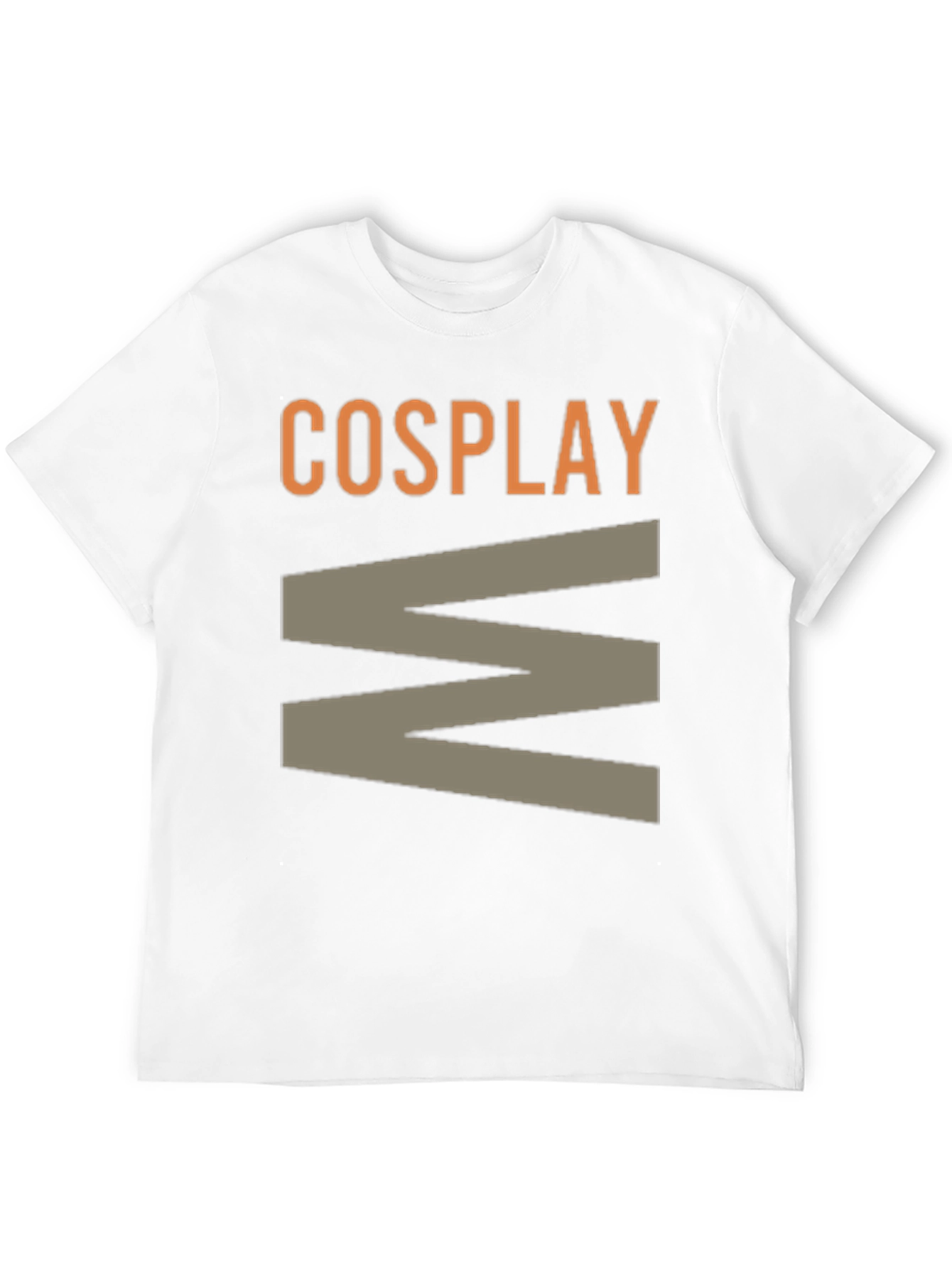 Cosplay Graphic Print Black T-Shirt