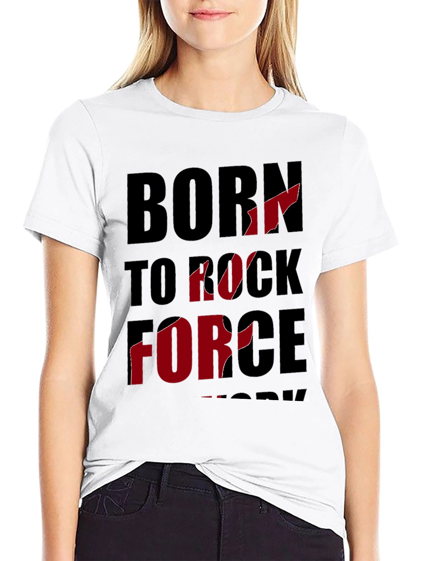 Born To Rock Force Work T-Shirt
