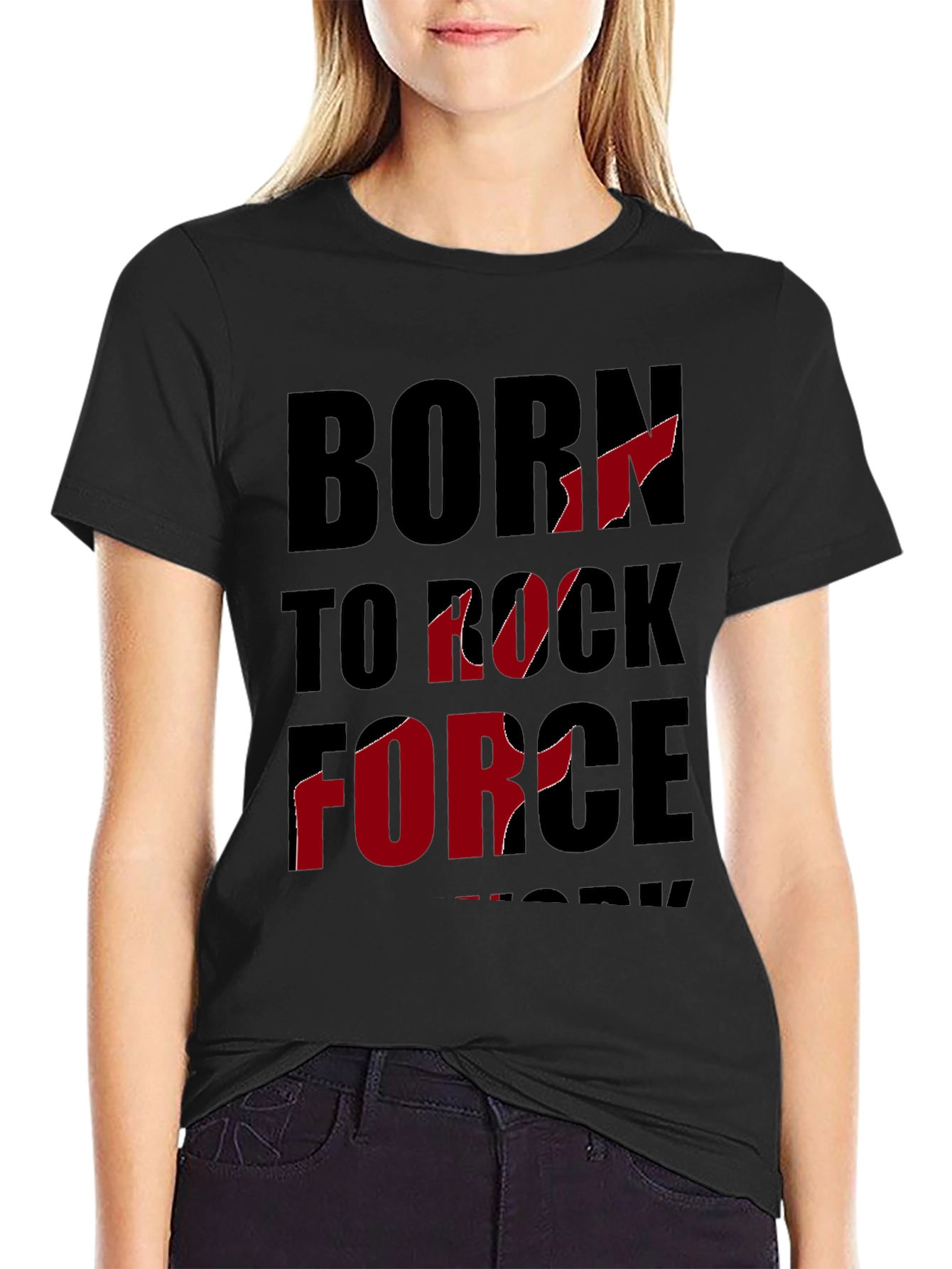 Born To Rock Force Work T-Shirt
