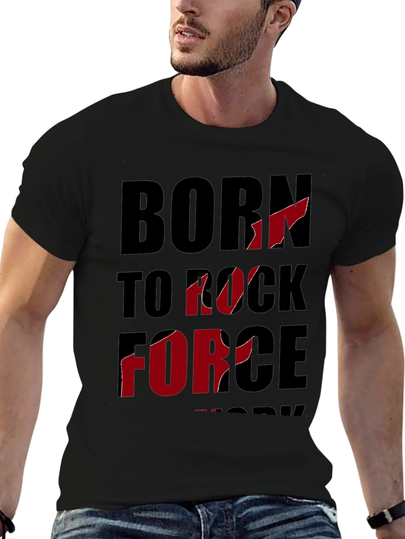 Born To Rock Force Work T-Shirt
