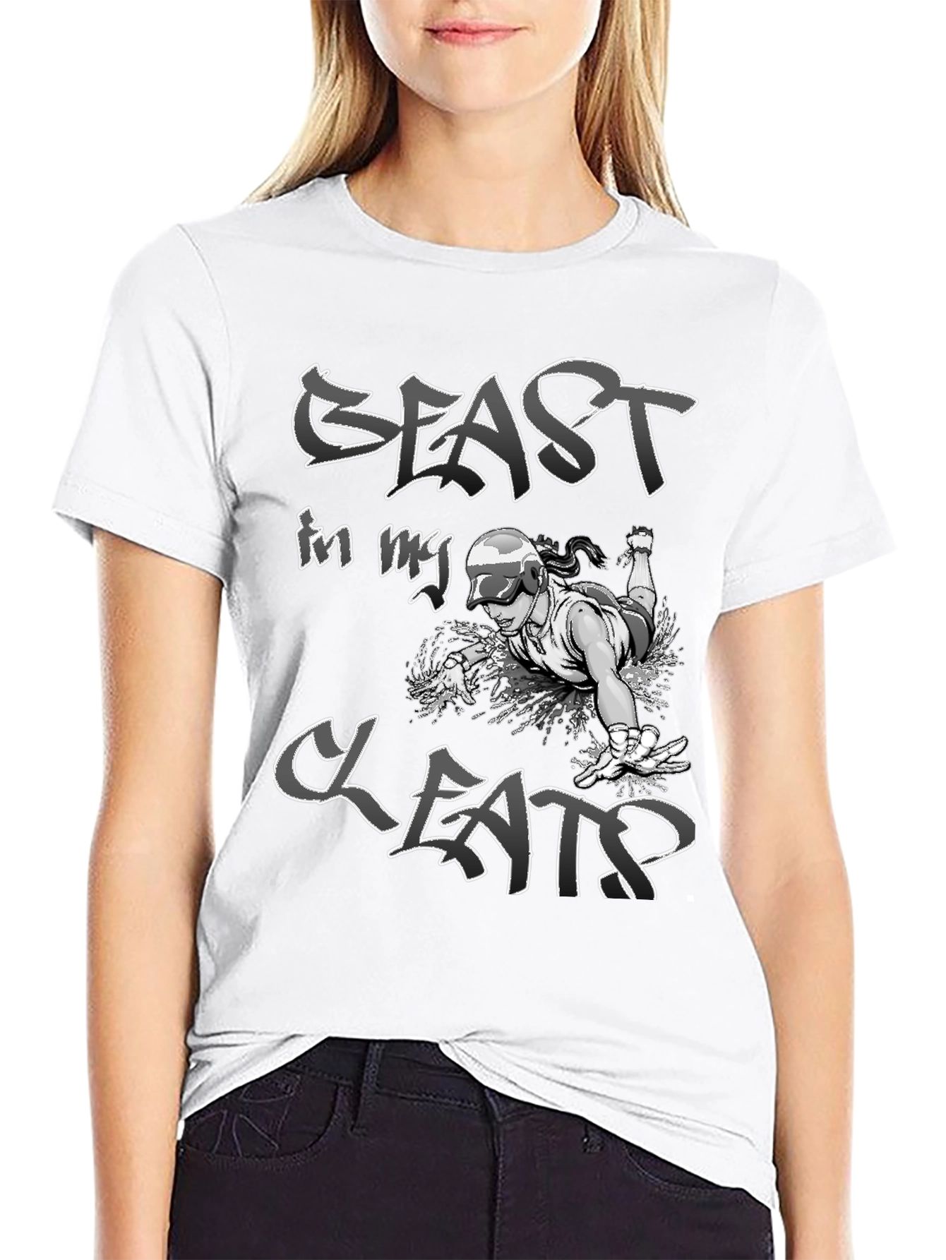 Beast In My Cleats Graphic Tee