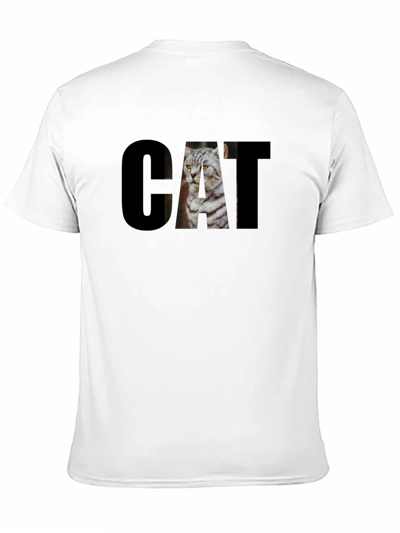 Cool Cat Graphic Tee - Unisex Black T-Shirt