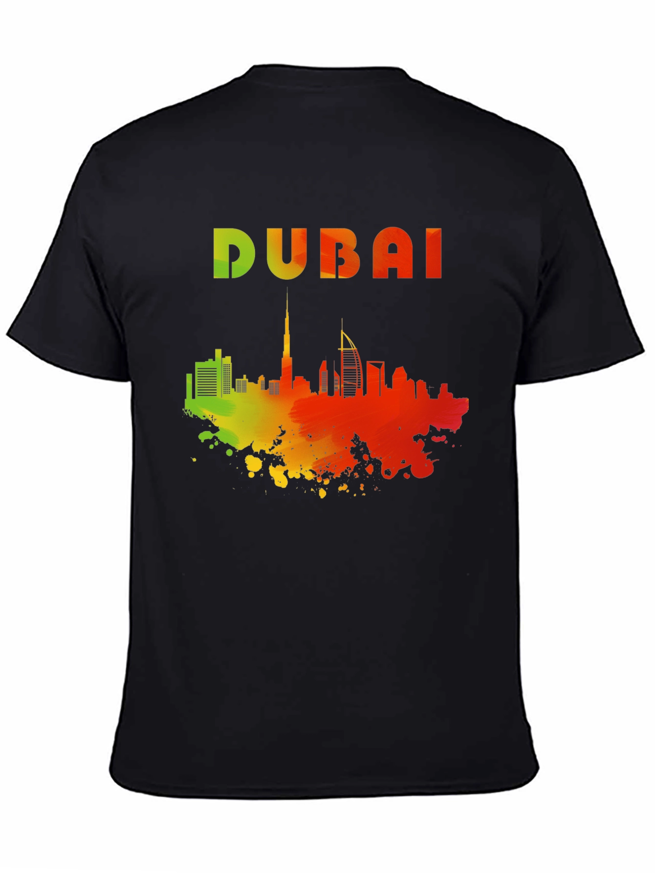 Dubai Skyline T-Shirt - Urban Graphic Tee