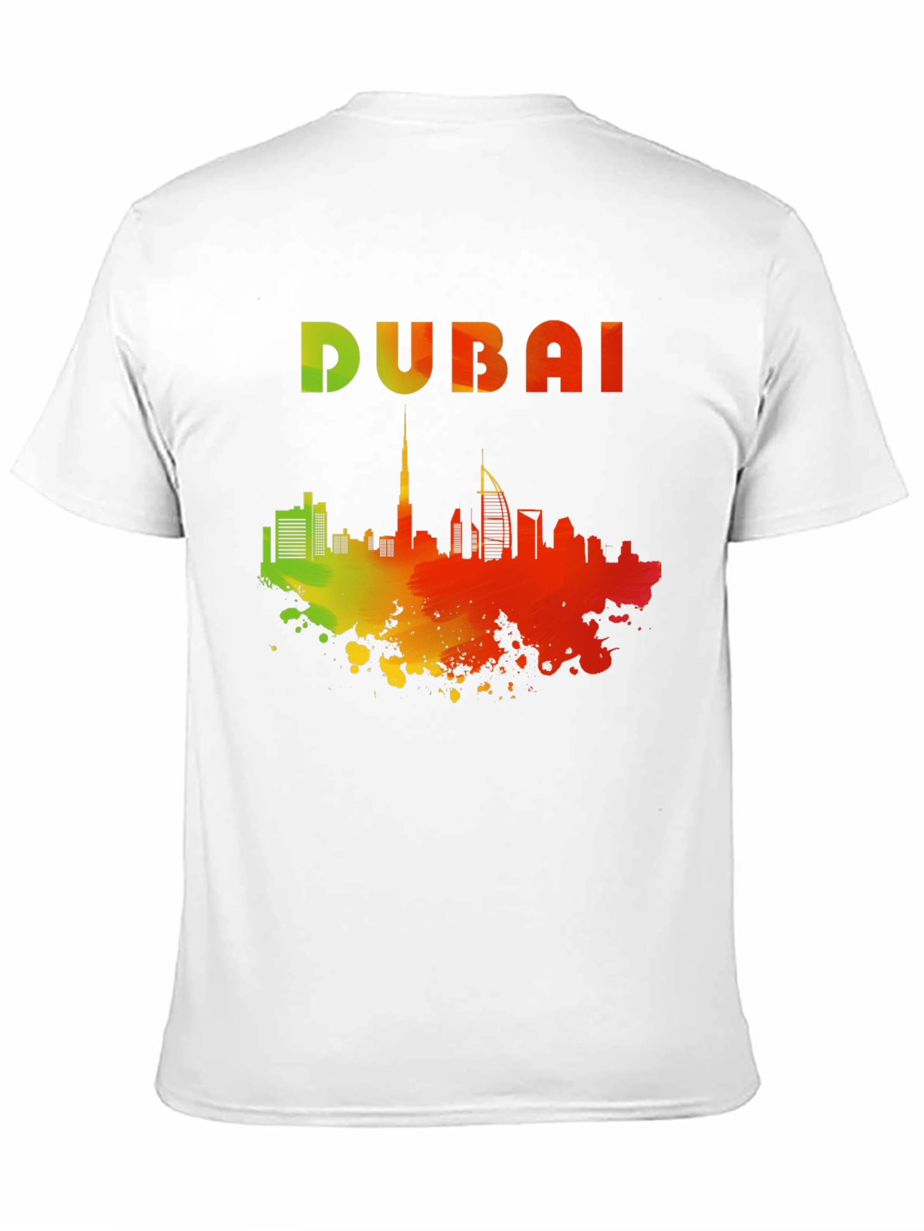 Dubai Skyline T-Shirt - Urban Graphic Tee
