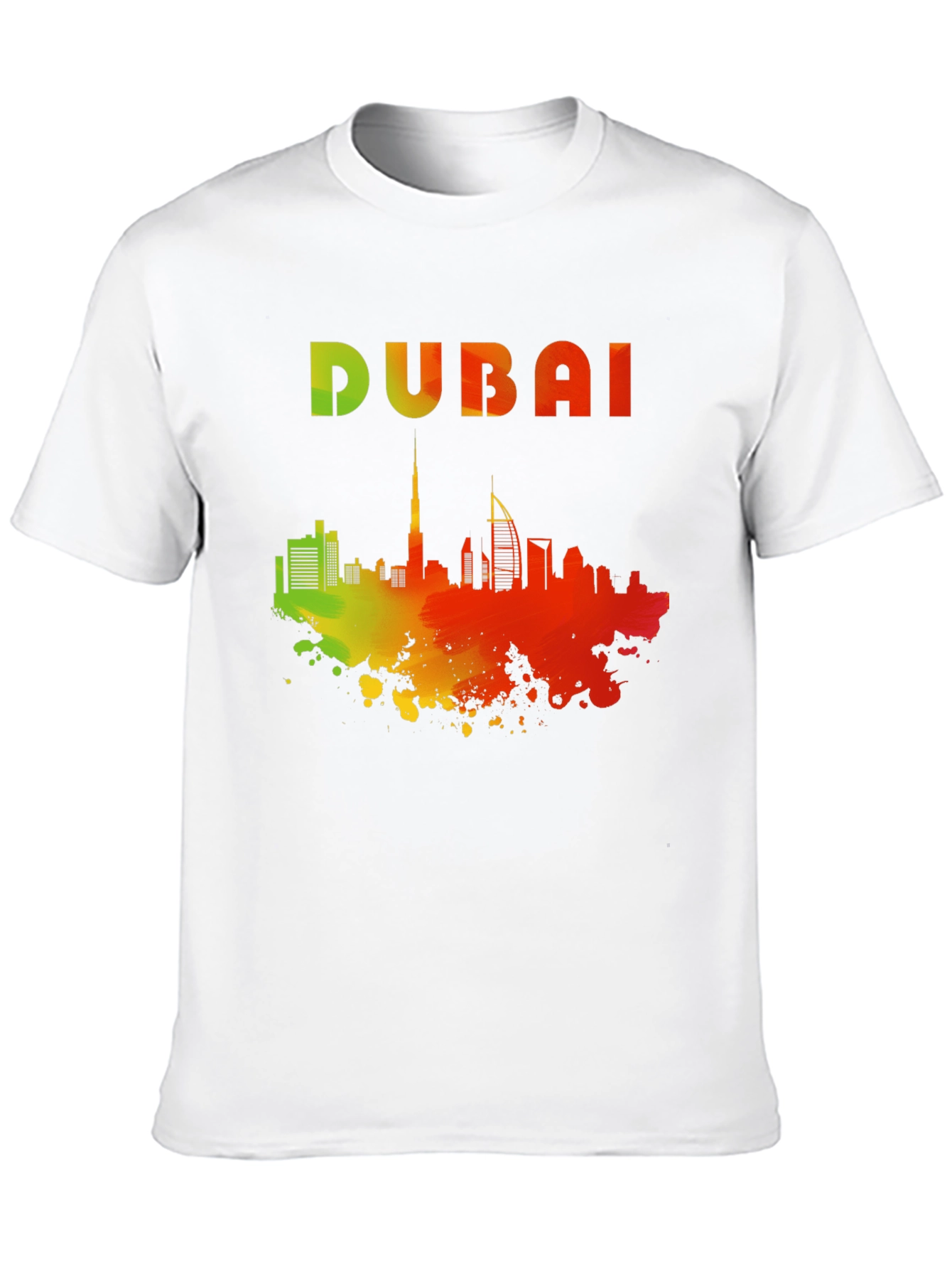 Dubai Skyline T-Shirt - Urban Graphic Tee