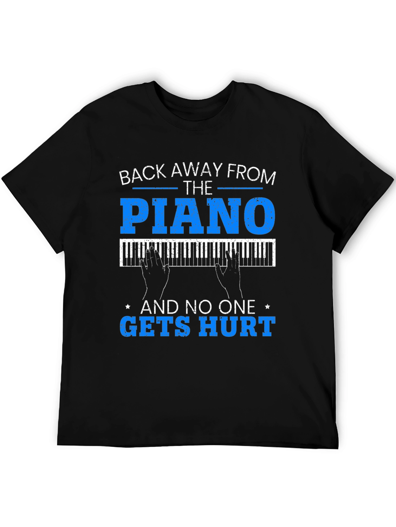 Piano Player Warning T-Shirt