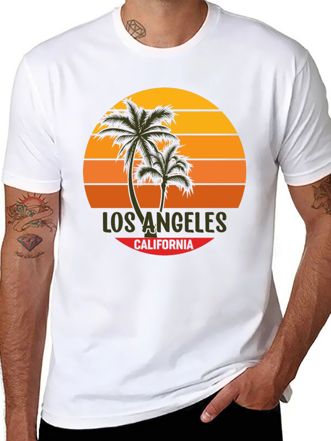 Los Angeles California Graphic T-Shirt