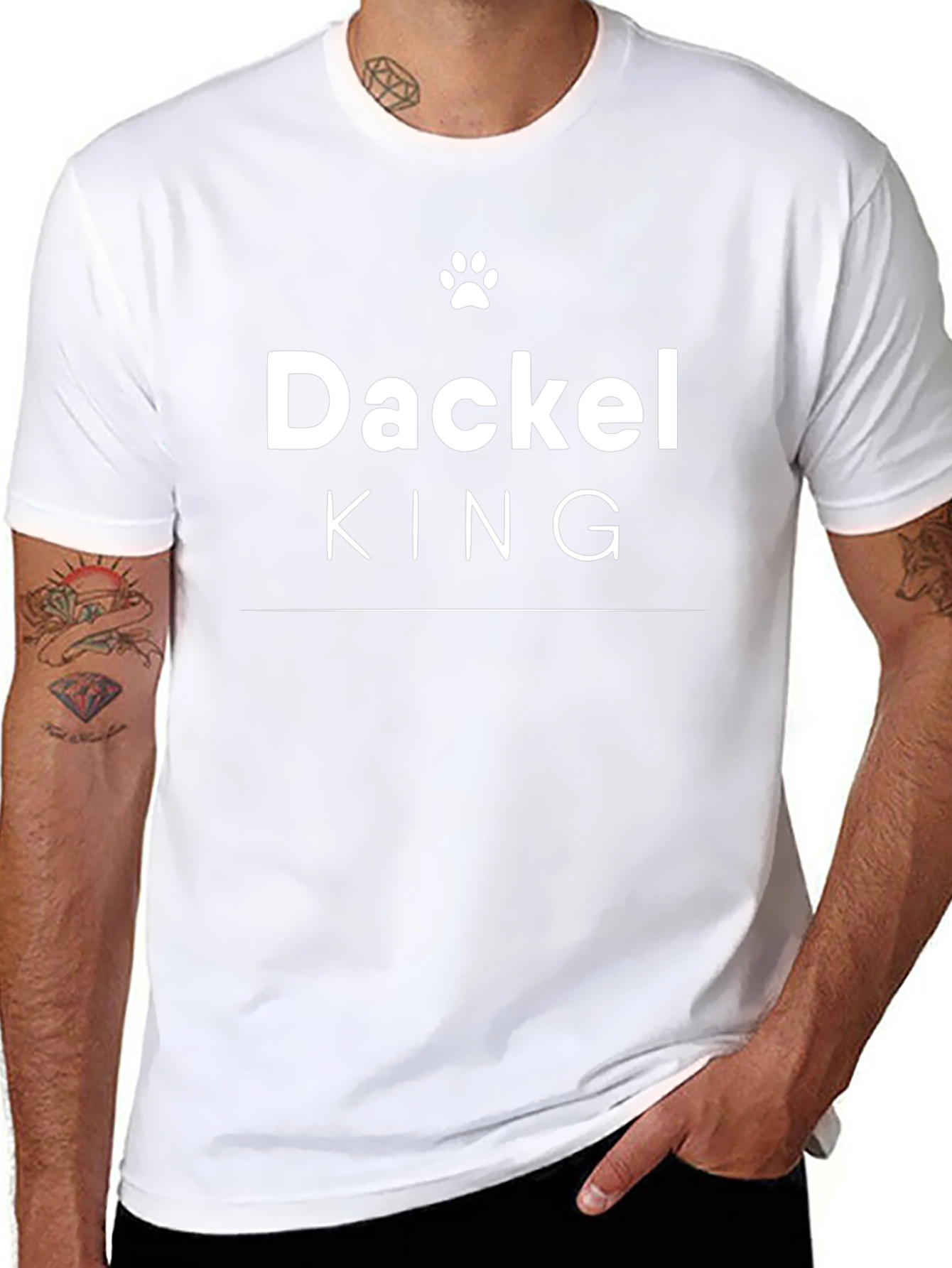 Dackel King T-Shirt - Dachshund Lover Tee