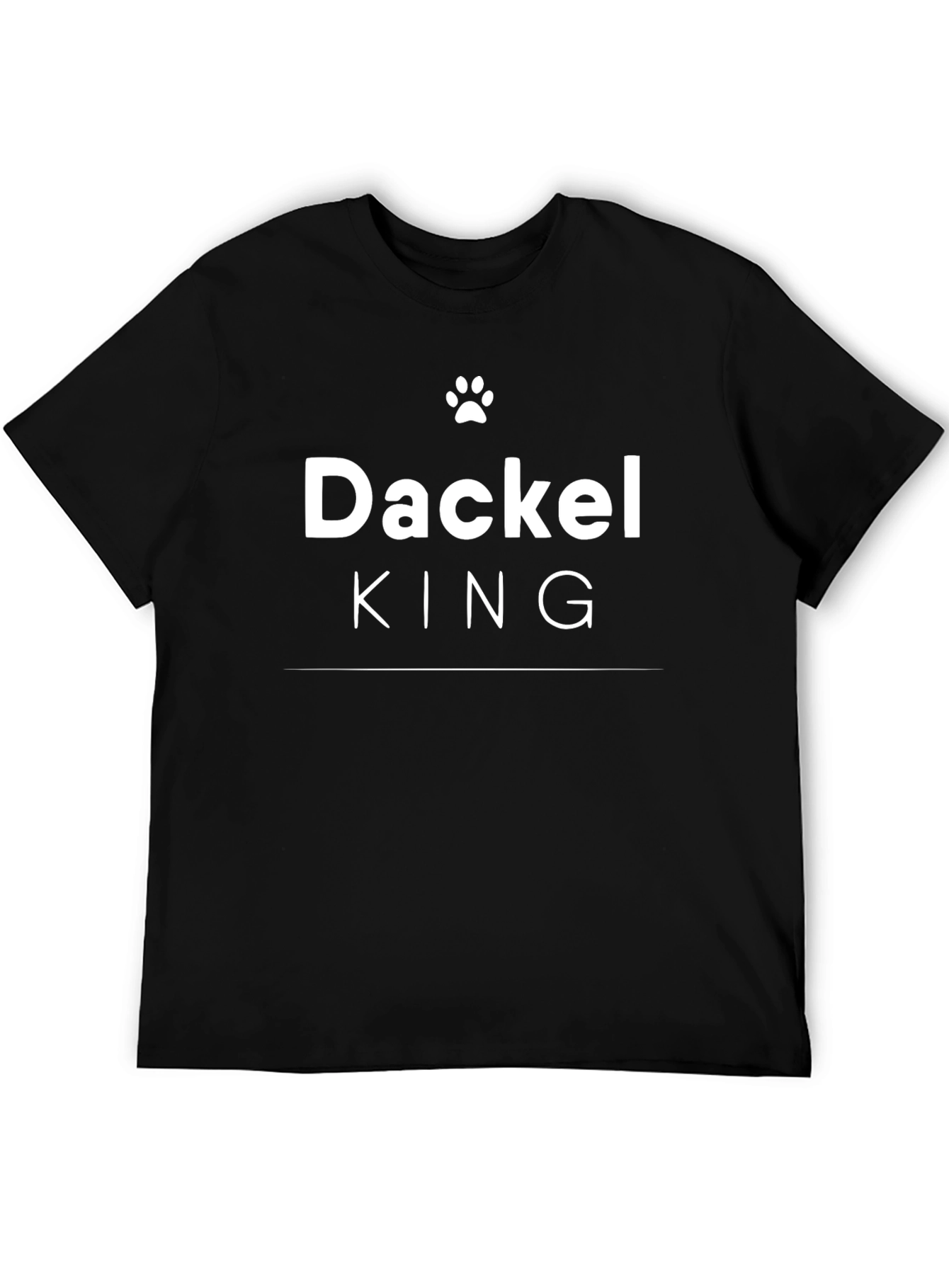 Dackel King T-Shirt - Dachshund Lover Tee