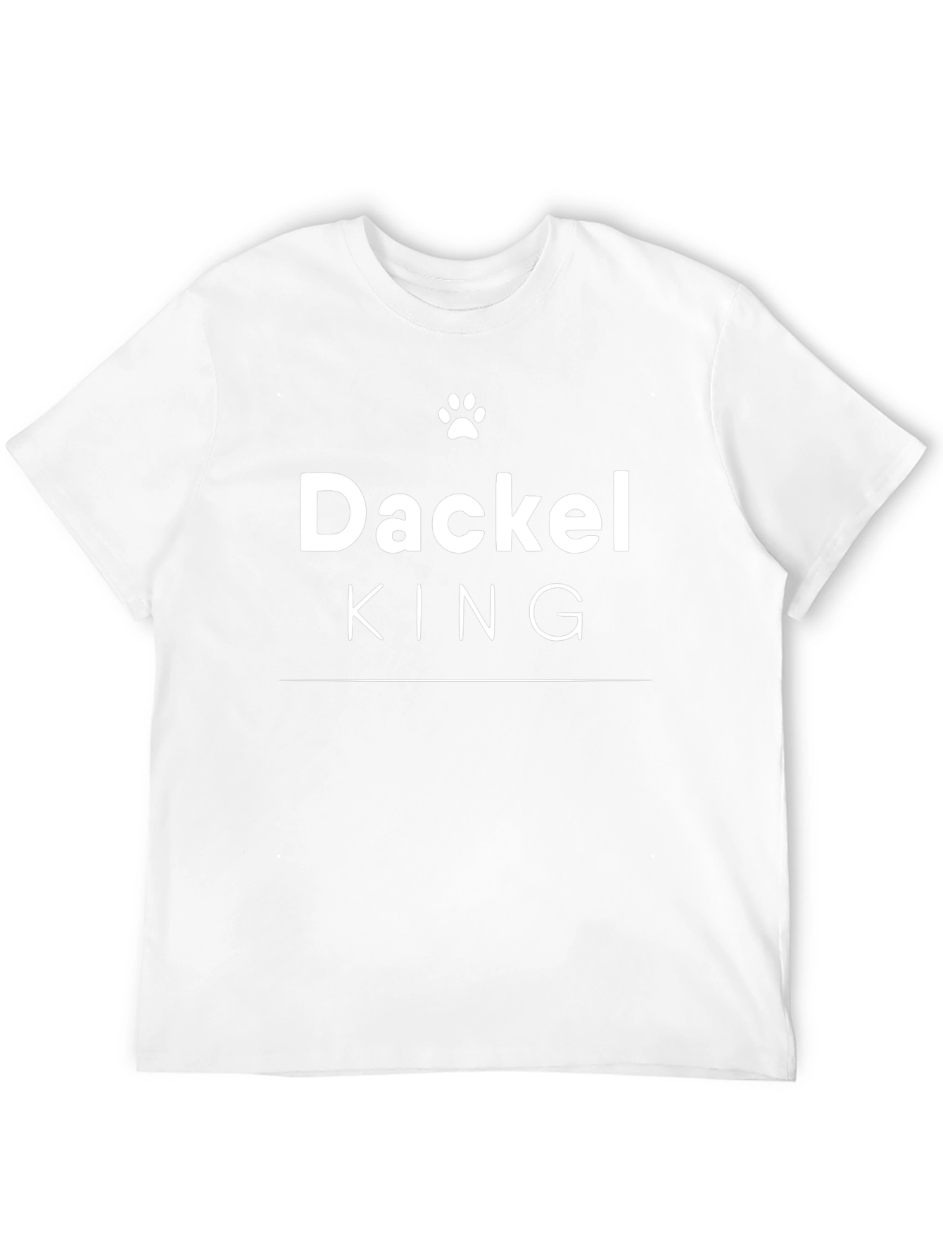Dackel King T-Shirt - Dachshund Lover Tee