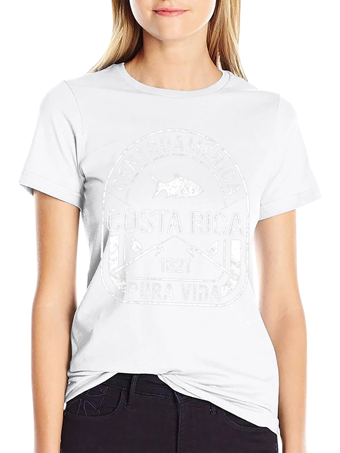 Costa Rica Pura Vida Fishing T-Shirt