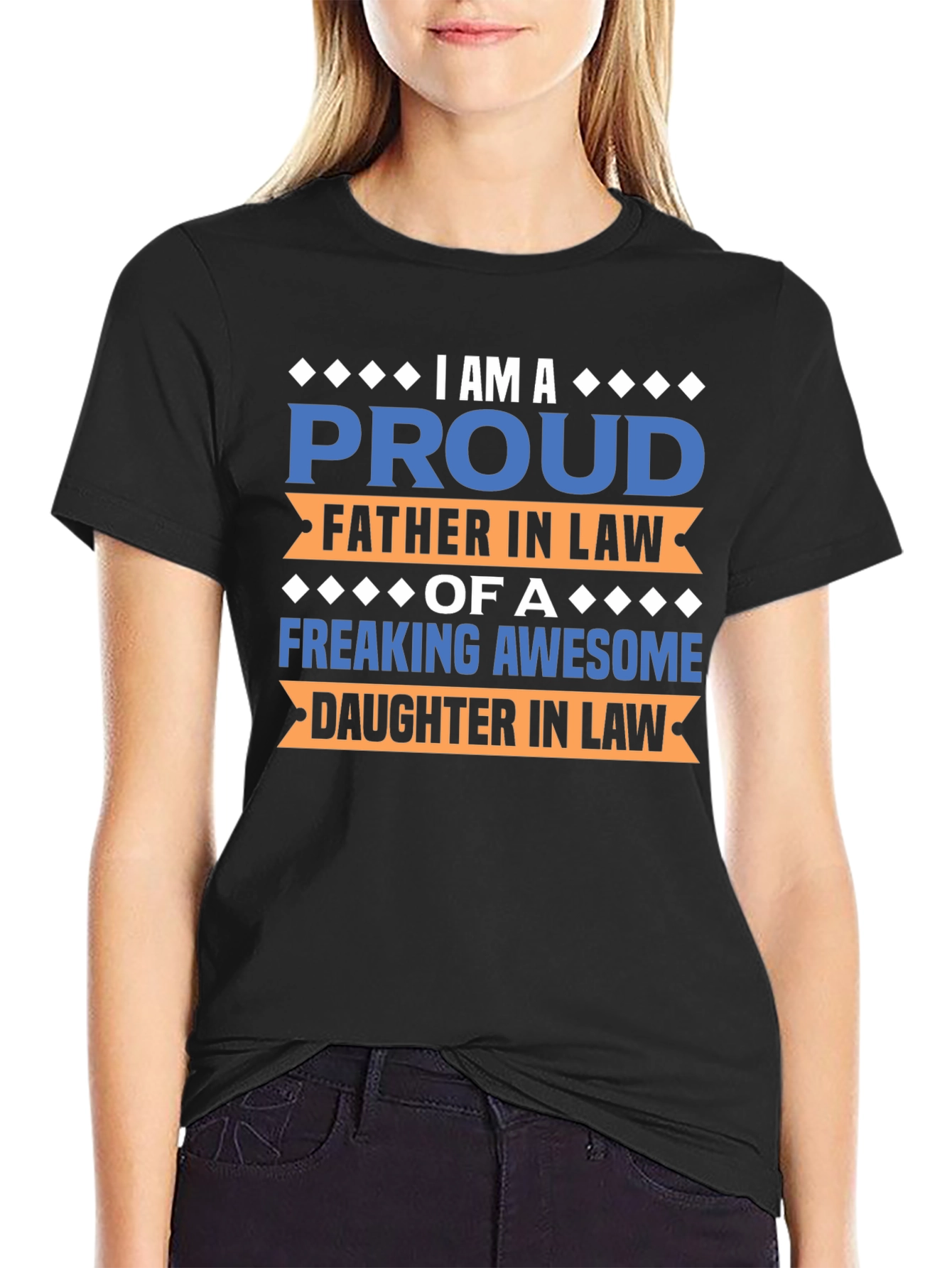 Proud Father-In-Law Awesome Daughter T-Shirt