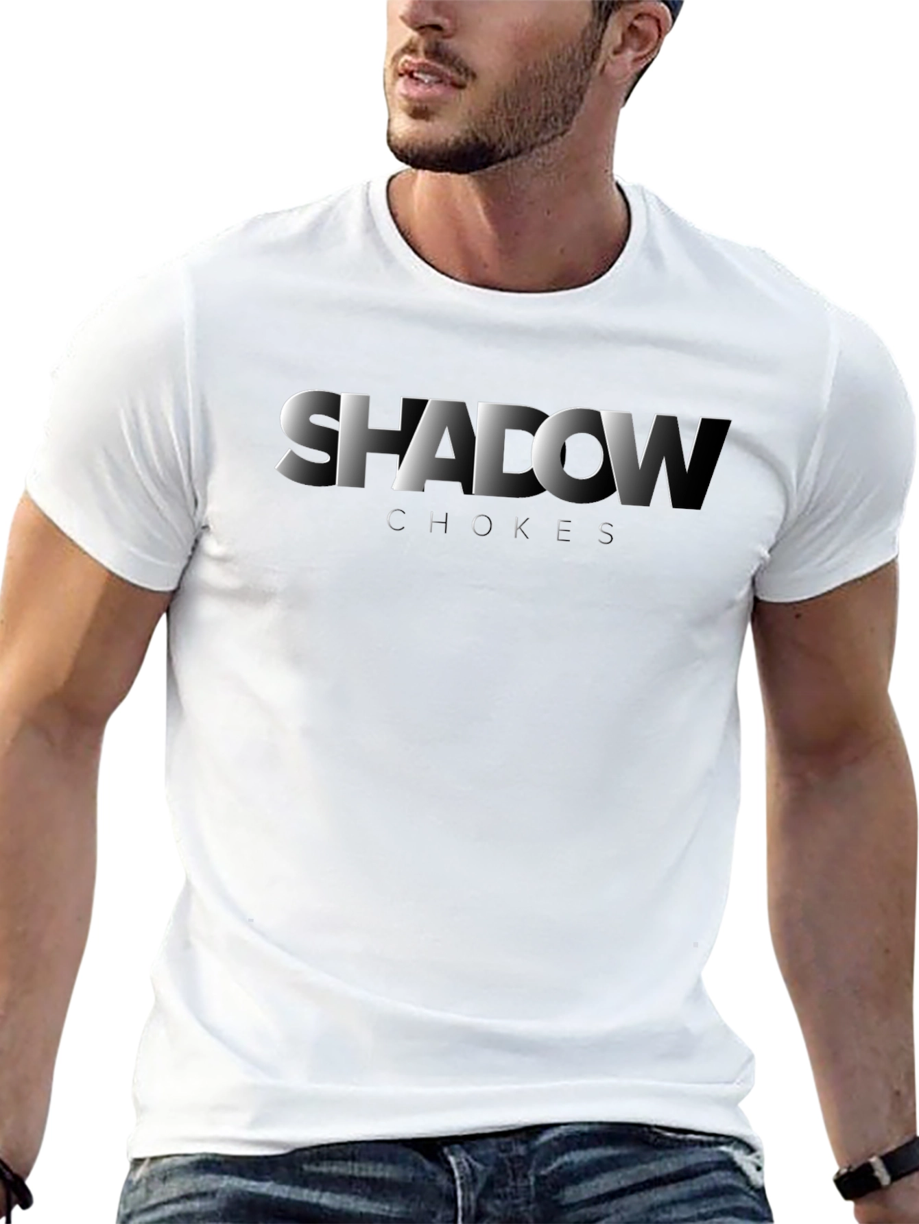Shadow Chokes Black Graphic Tee