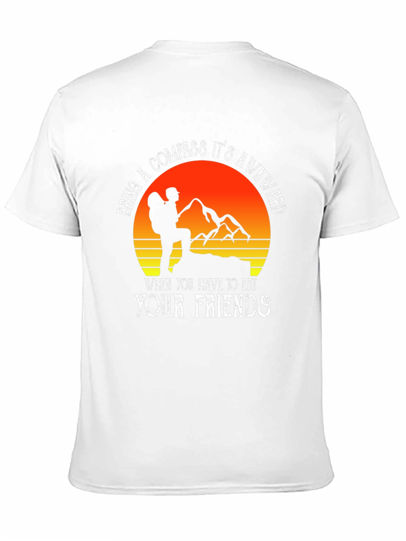 Awkward Compass T-Shirt - Hiking Humor Tee