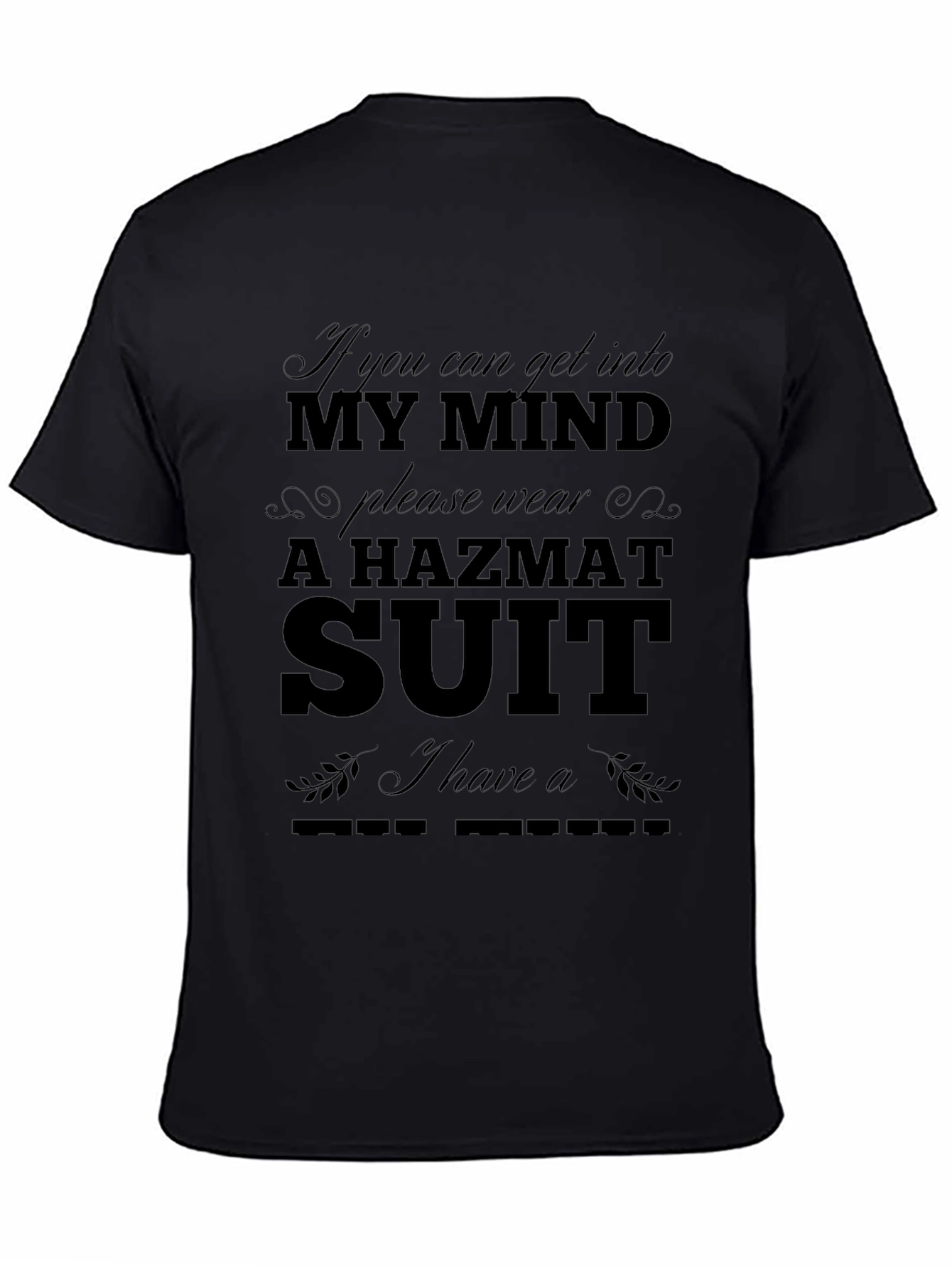 Hazmat Mind T-Shirt: Funny Graphic Tee
