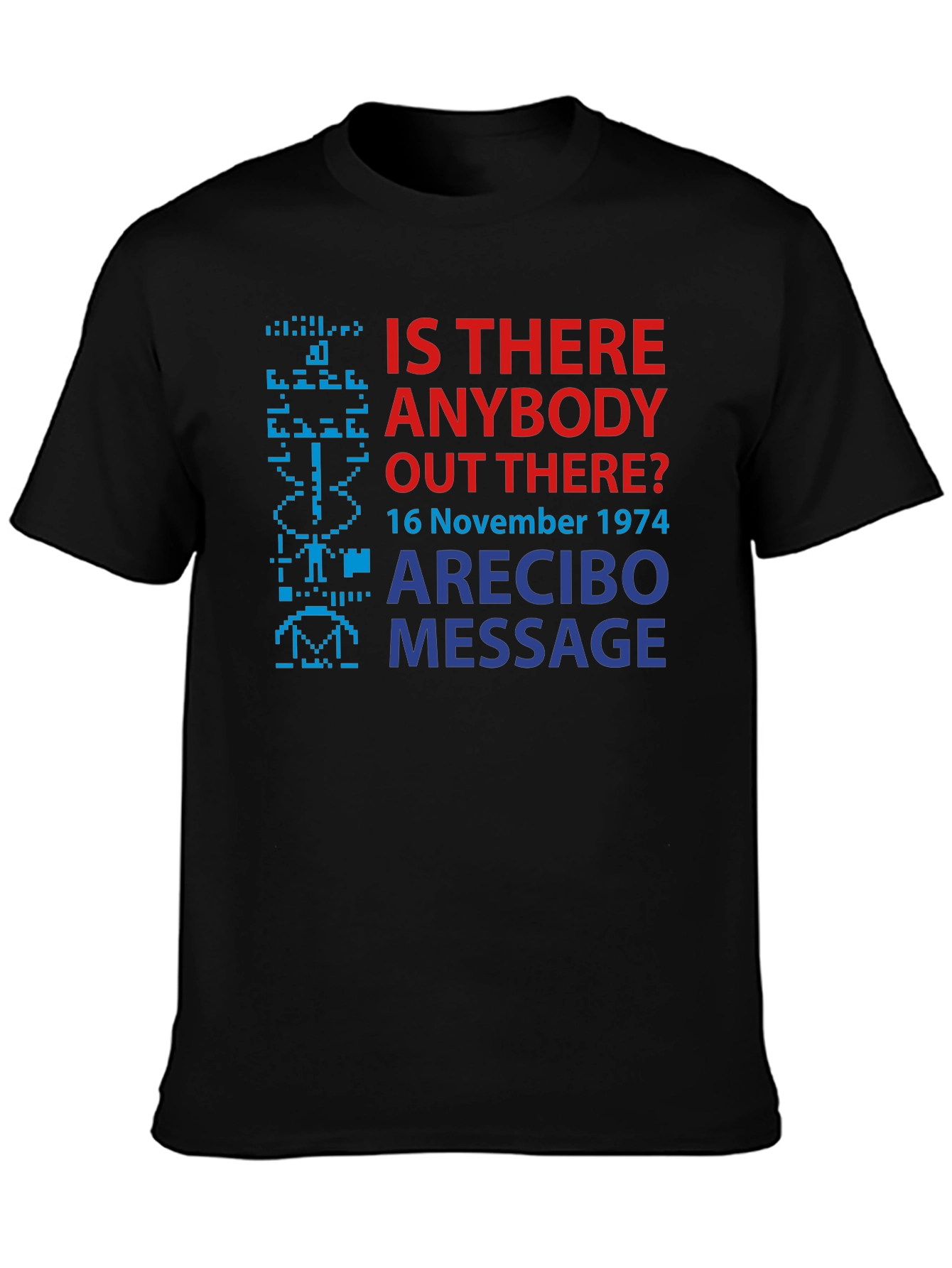 Arecibo Message Graphic T-Shirt