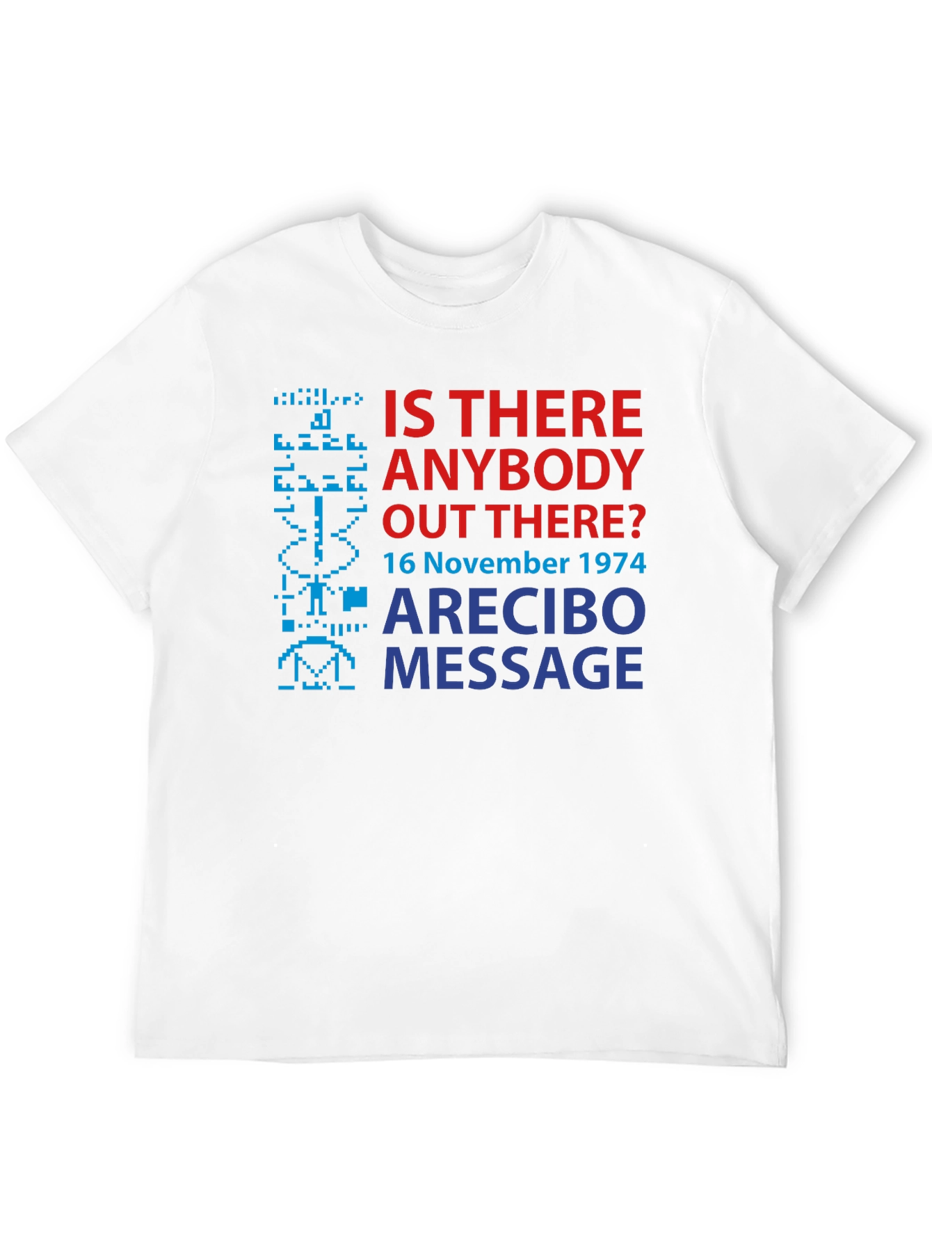 Arecibo Message Graphic T-Shirt