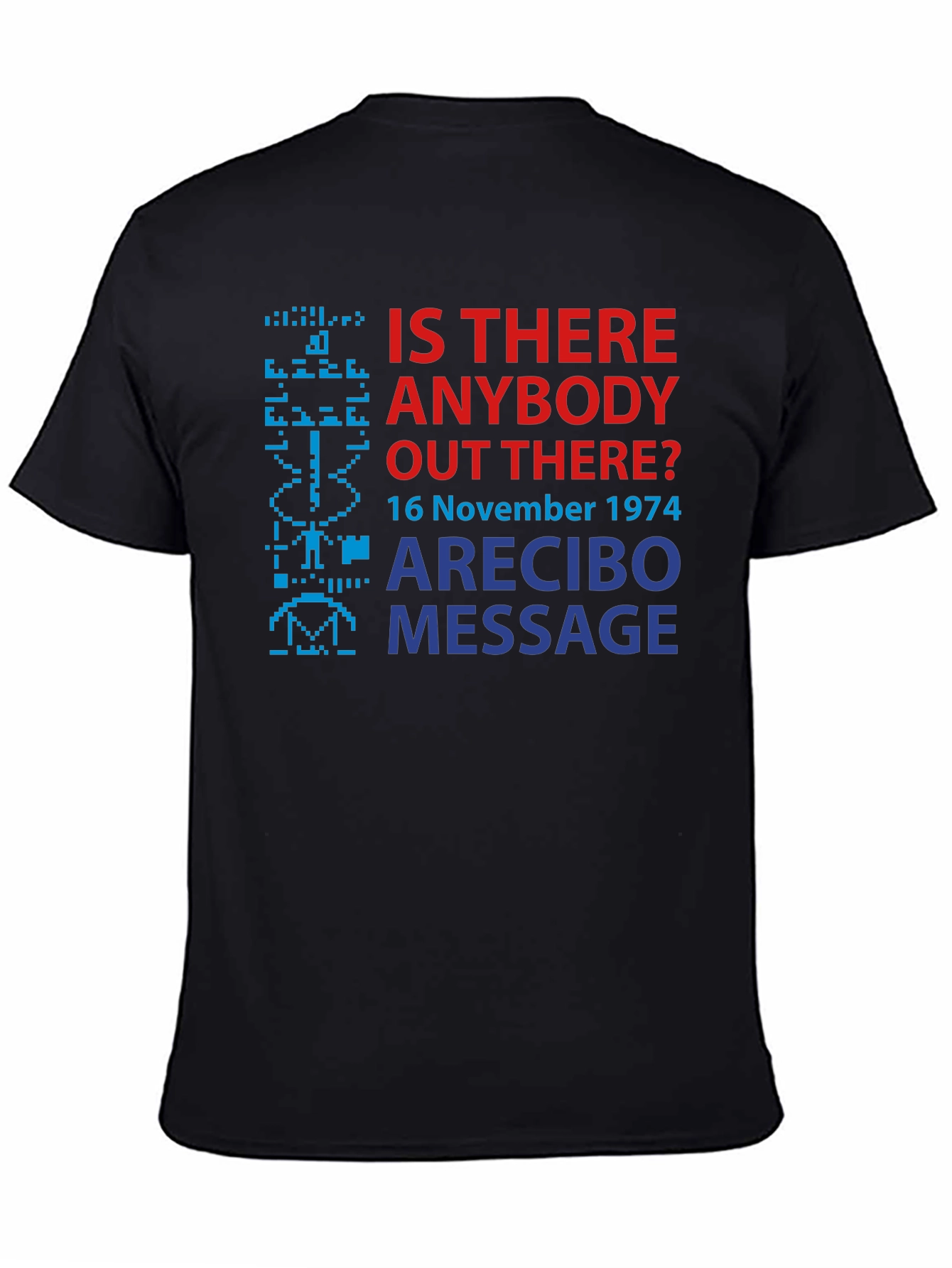 Arecibo Message Graphic T-Shirt