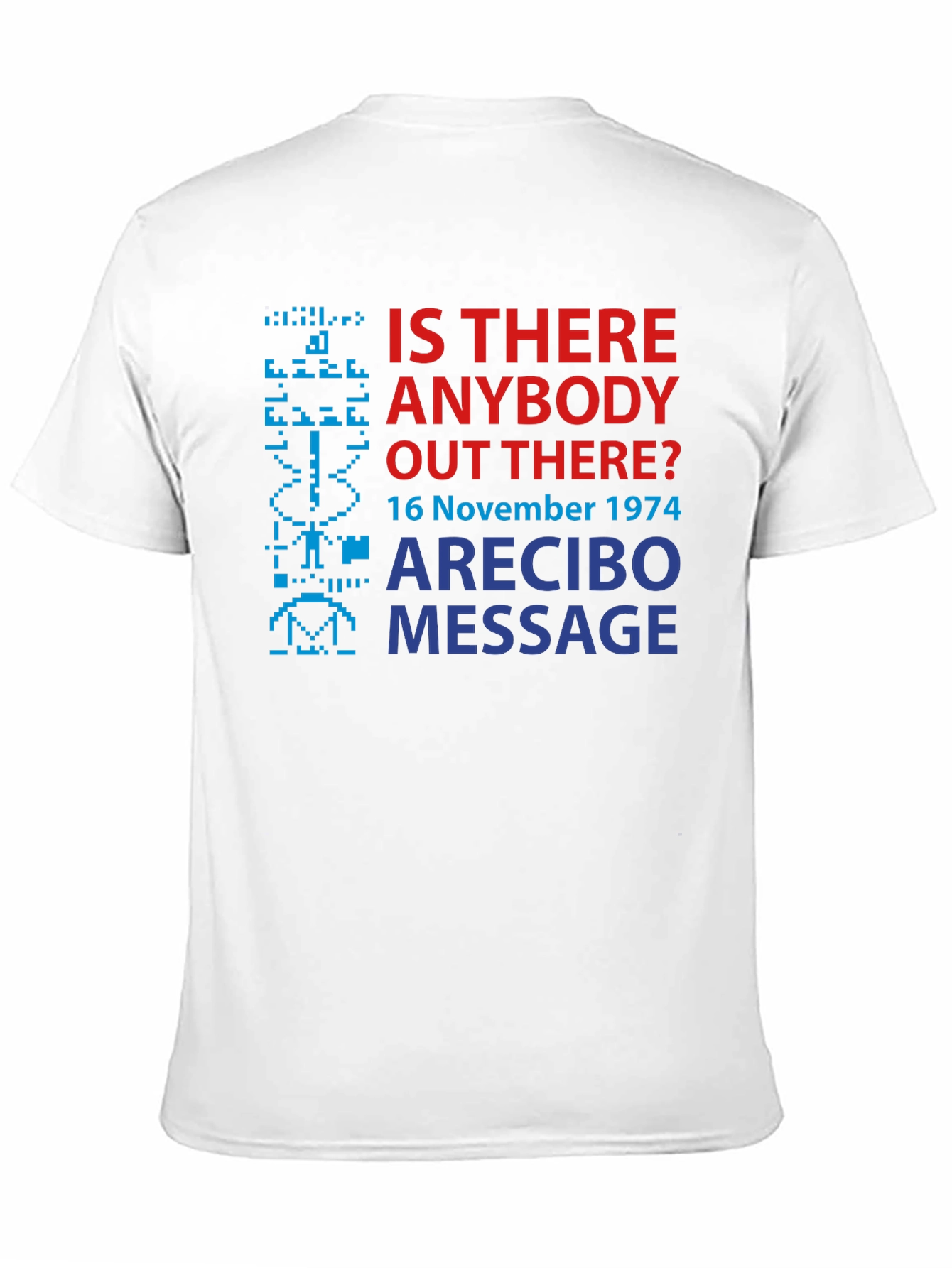 Arecibo Message Graphic T-Shirt