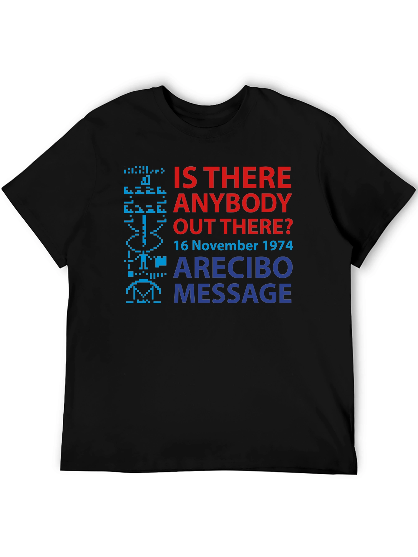 Arecibo Message Graphic T-Shirt
