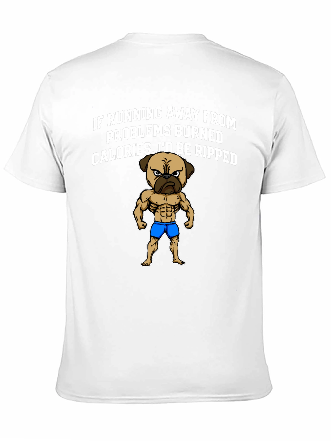 Funny Pug Workout T-Shirt