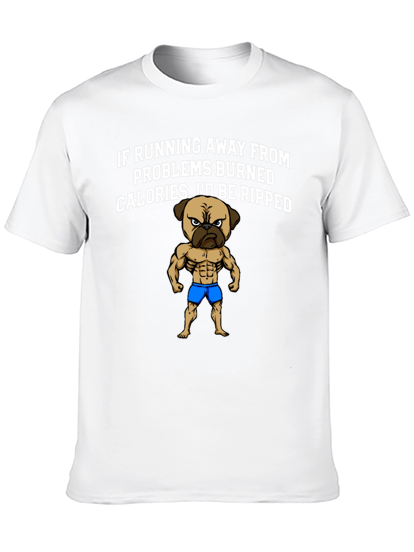 Funny Pug Workout T-Shirt