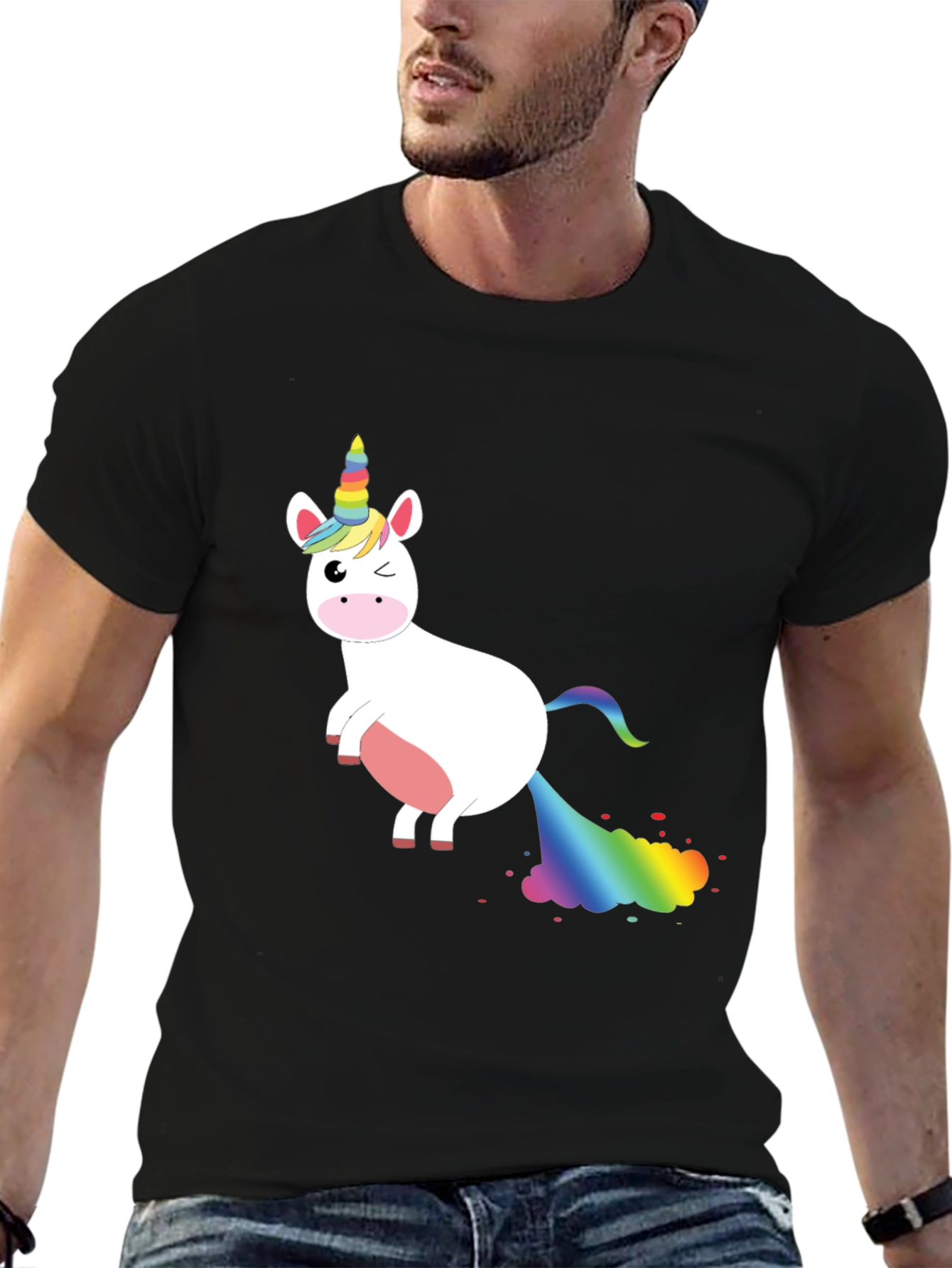 Funny Unicorn Rainbow T-Shirt