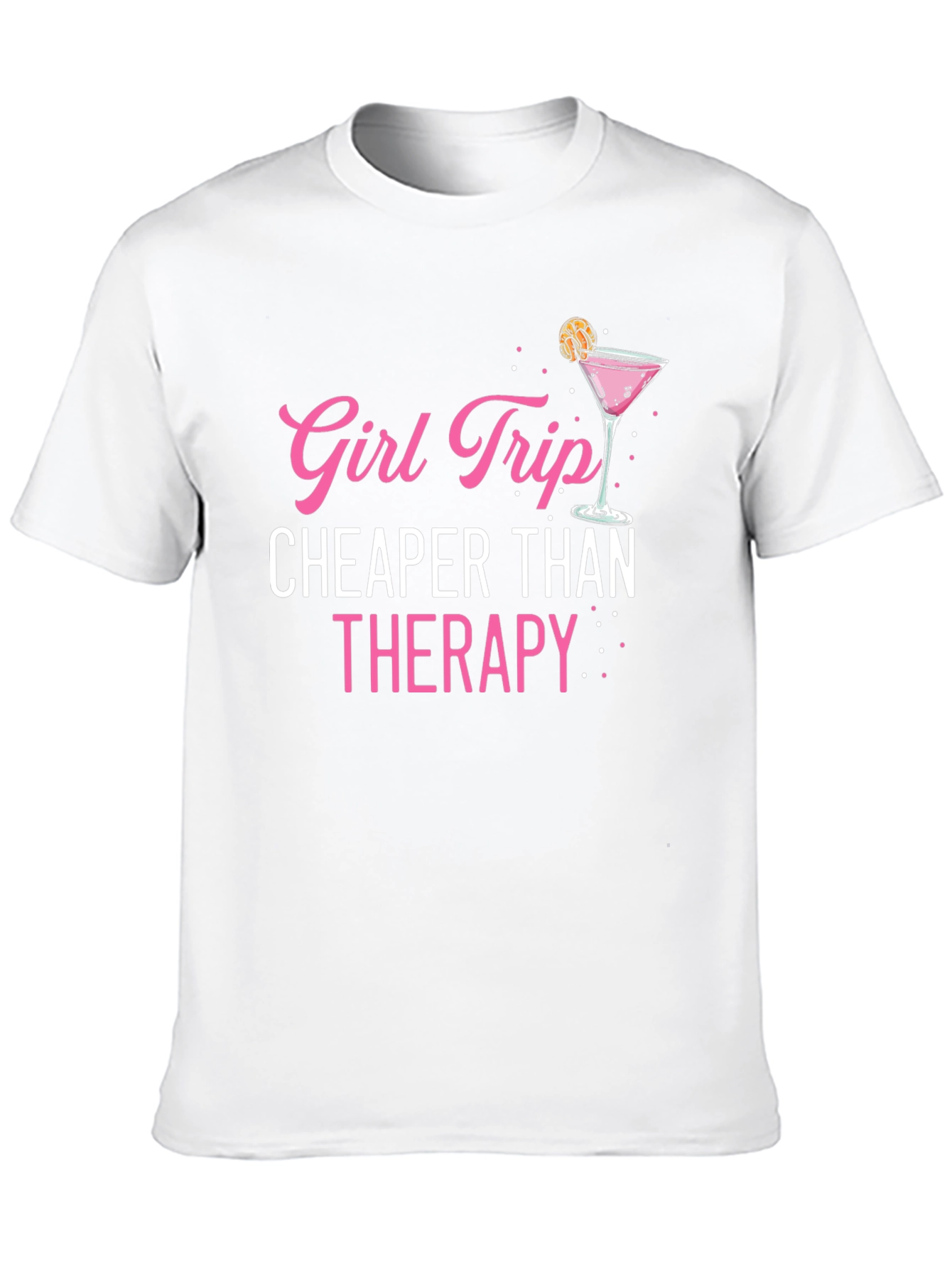 Girl Trip Cheaper Than Therapy Graphic Tee