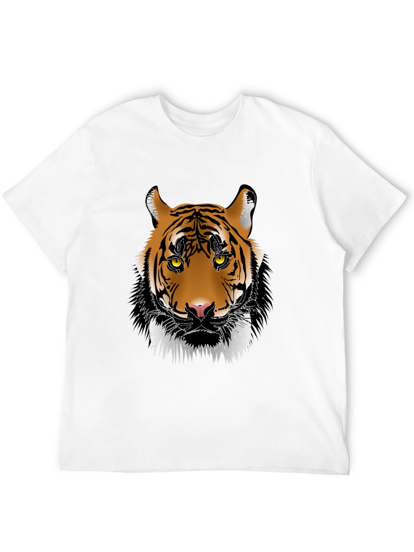 Tiger Graphic Tee - Mens Black T-Shirt