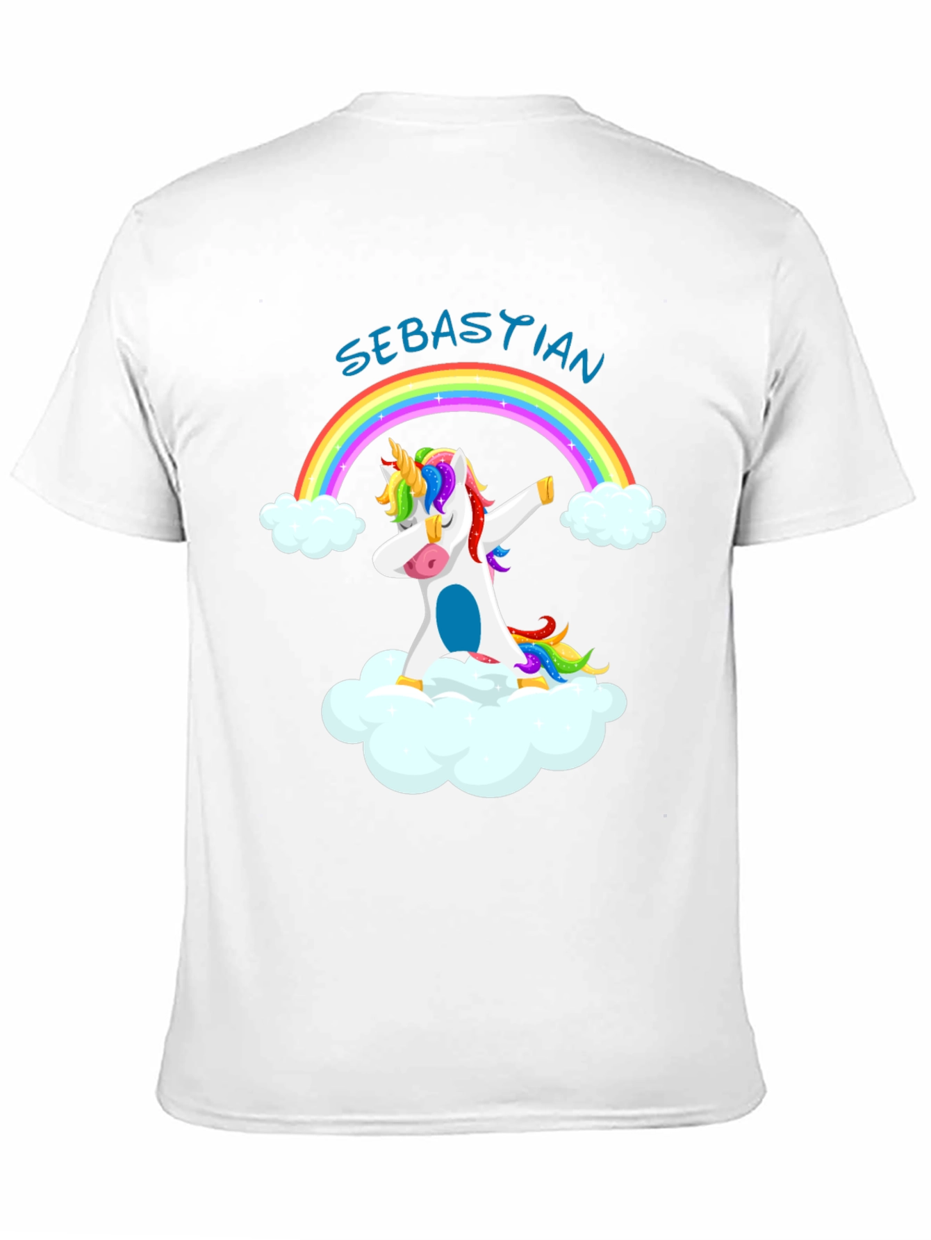 Unicorn Rainbow Dab T-Shirt - Sebastian