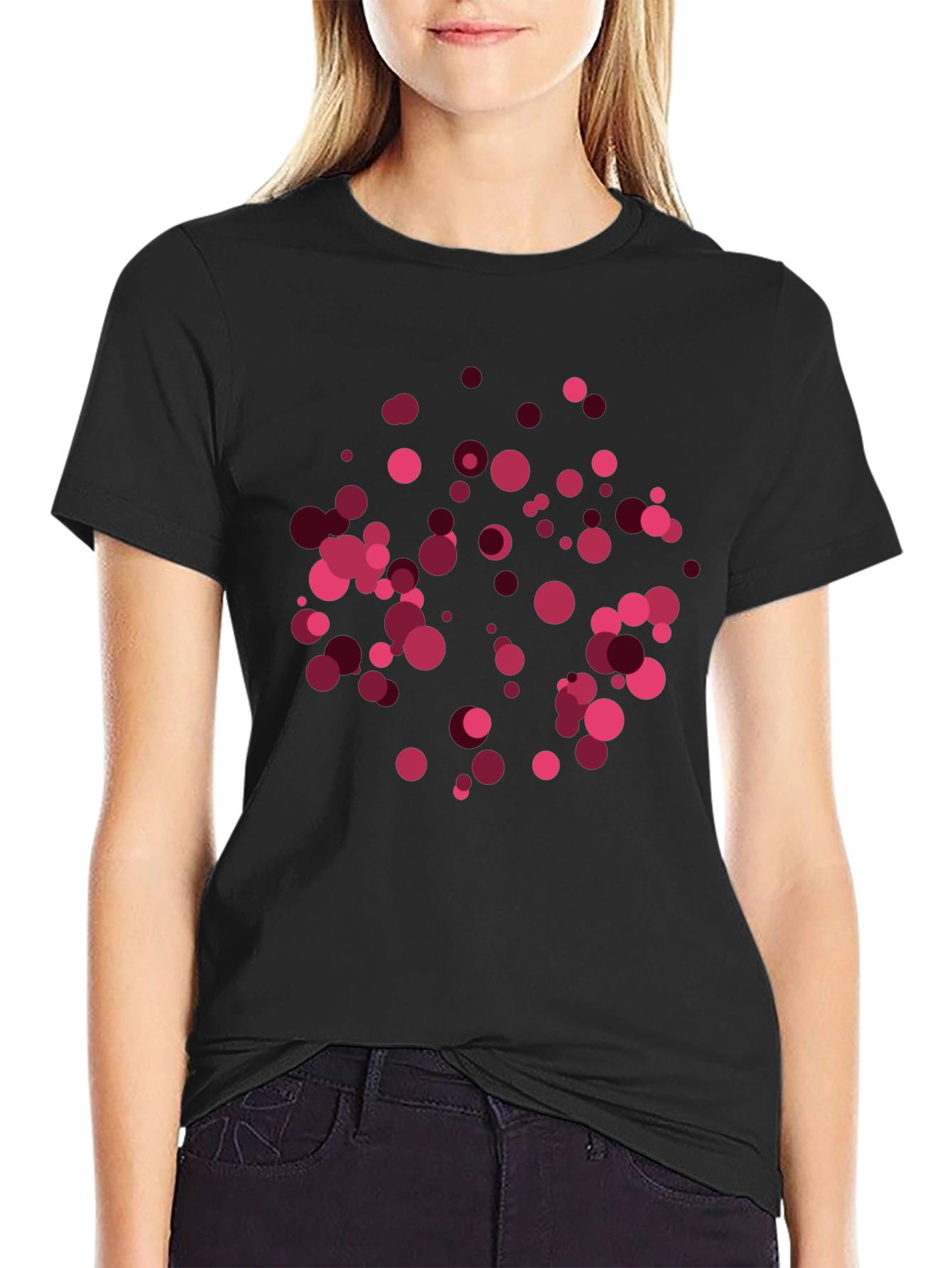 Modern Circle Pattern T-Shirt