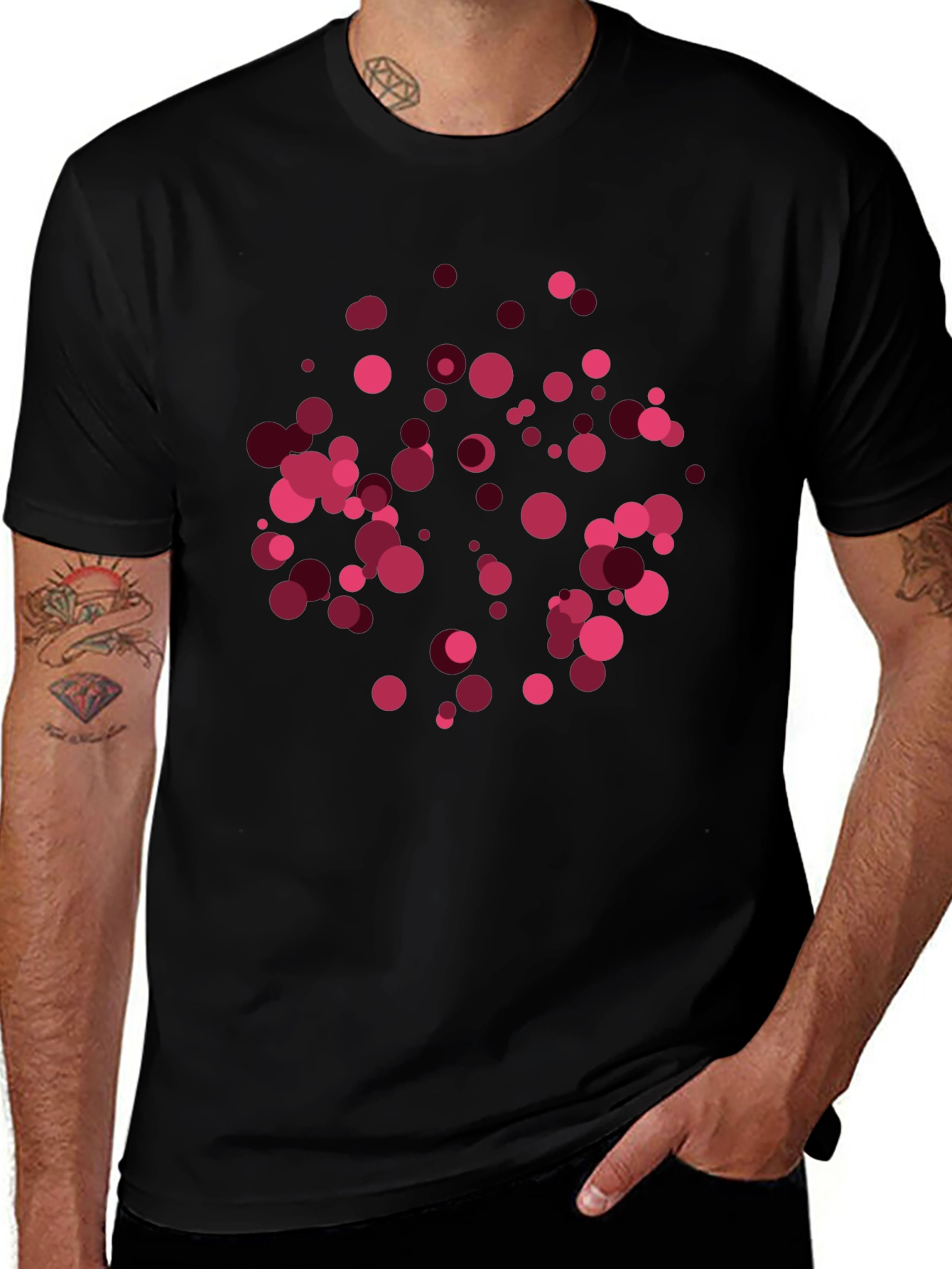 Modern Circle Pattern T-Shirt