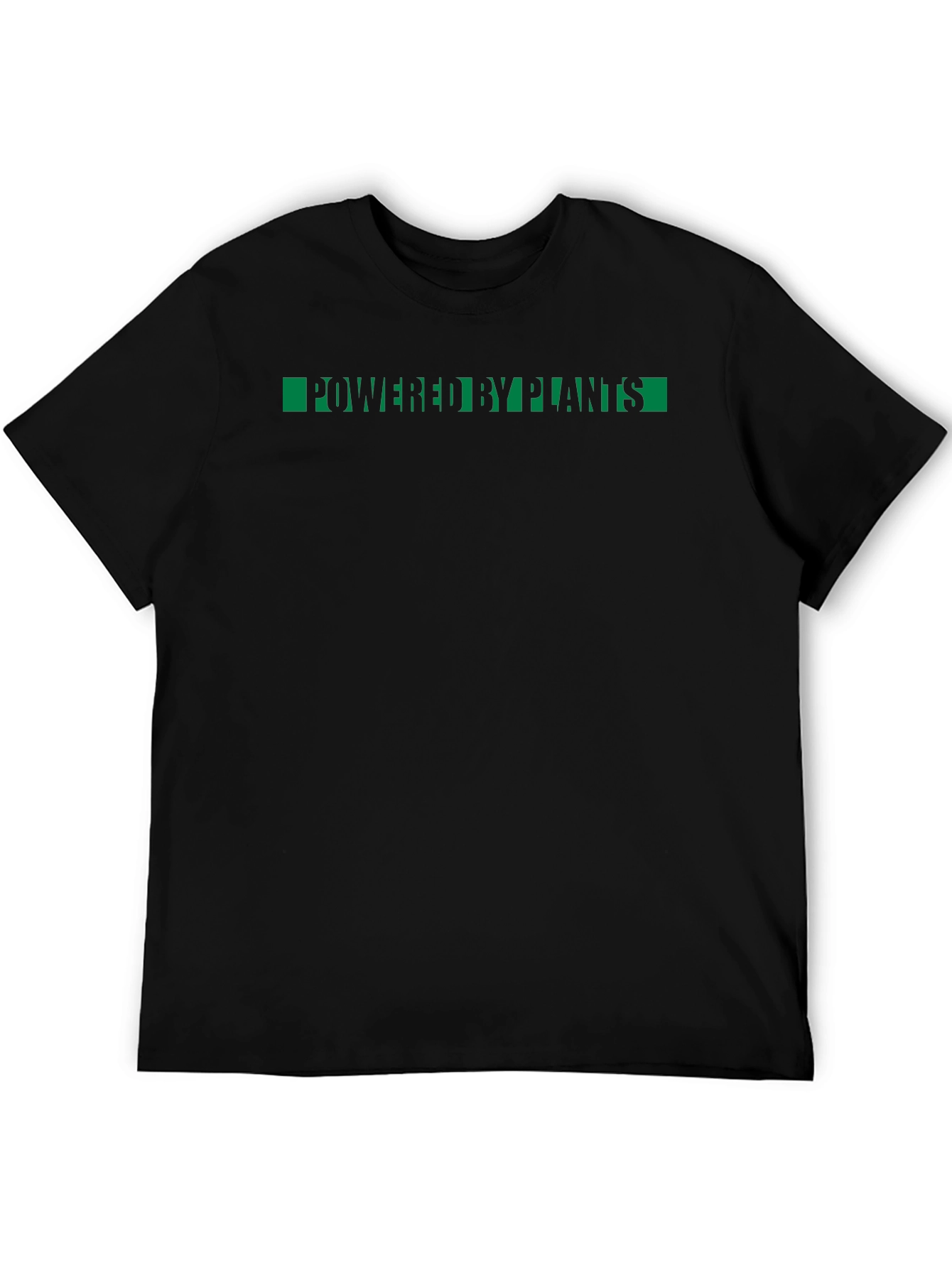 Powered By Plants Graphic Tee - Black