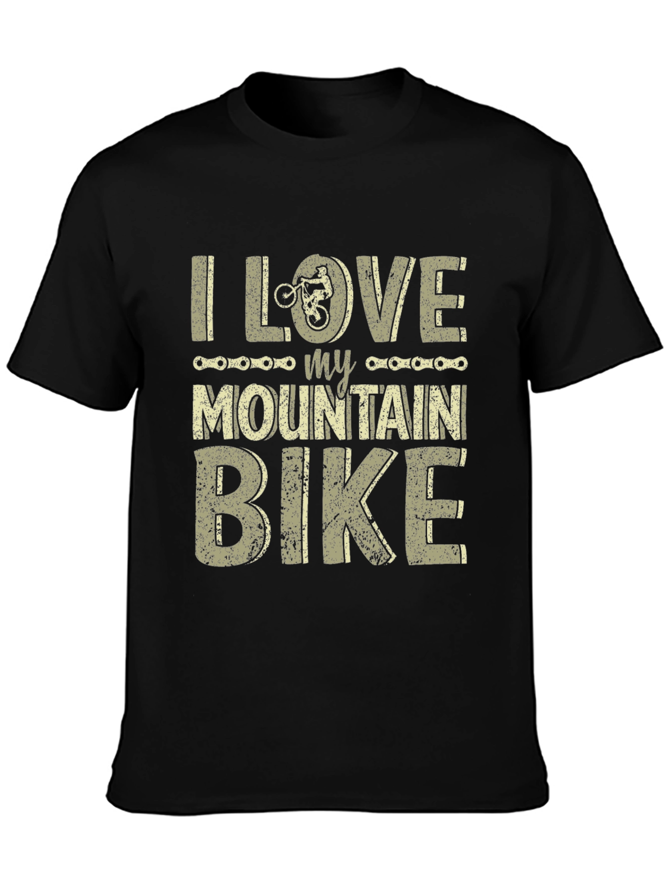 I Love My Mountain Bike Graphic Tee
