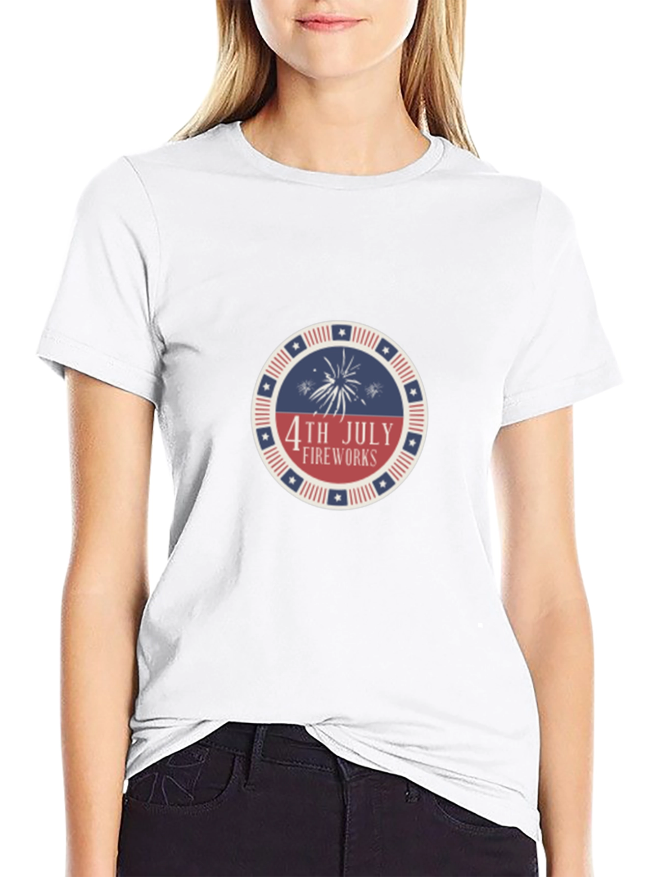 4th of July Fireworks Graphic Tee